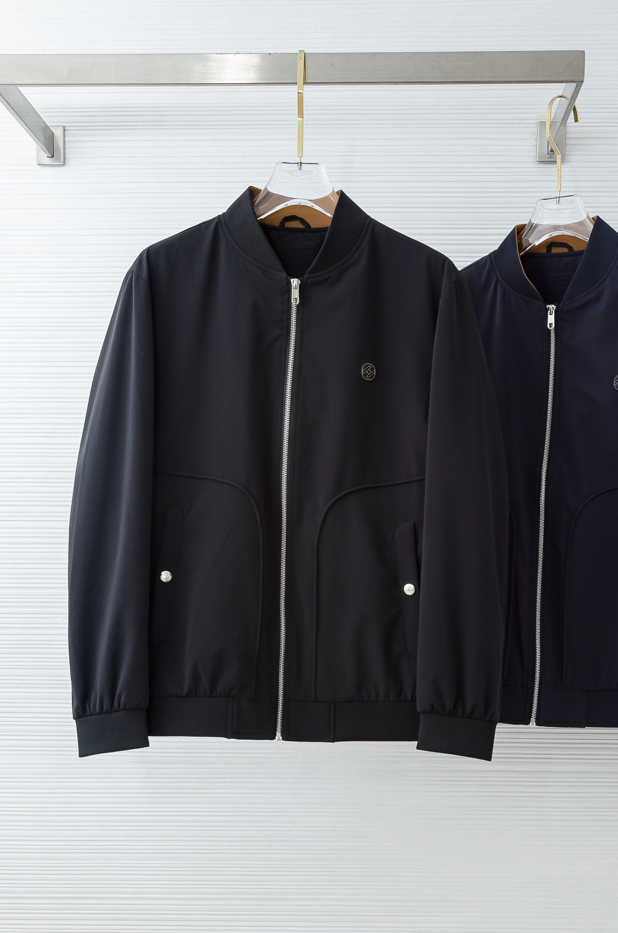 🌾杰尼/亚ze#gna2026Fw最新男士休闲夹克外套#上身十分的舒适，质感超级的细腻且柔软！休闲商务都