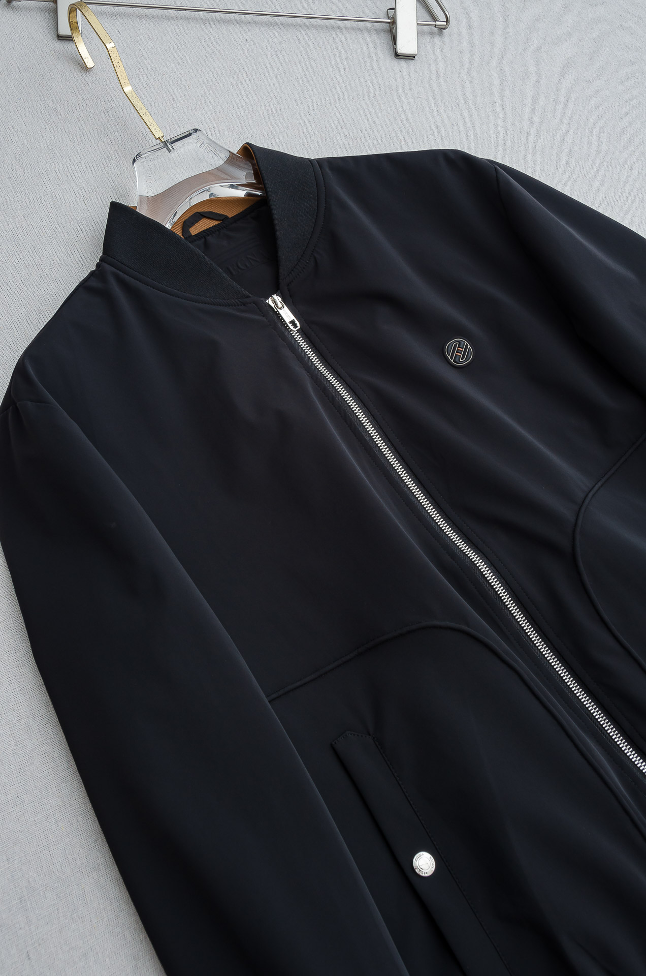 🌾杰尼/亚ze#gna2026Fw最新男士休闲夹克外套#上身十分的舒适，质感超级的细腻且柔软！休闲商务都