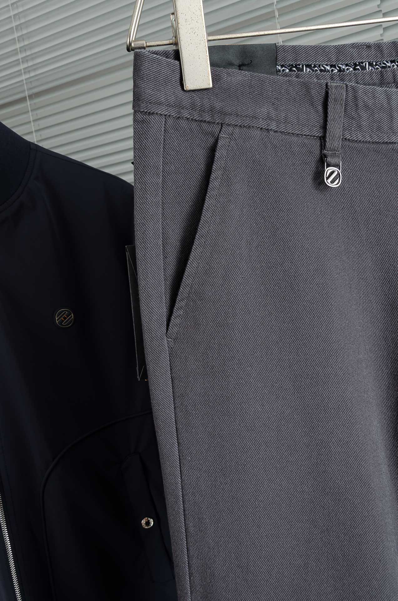 Zeg#na 杰尼/亚25FW秋冬新款轻奢时尚定制休闲裤，简洁干练的风格，精致卓越的品质男装，每款的设计