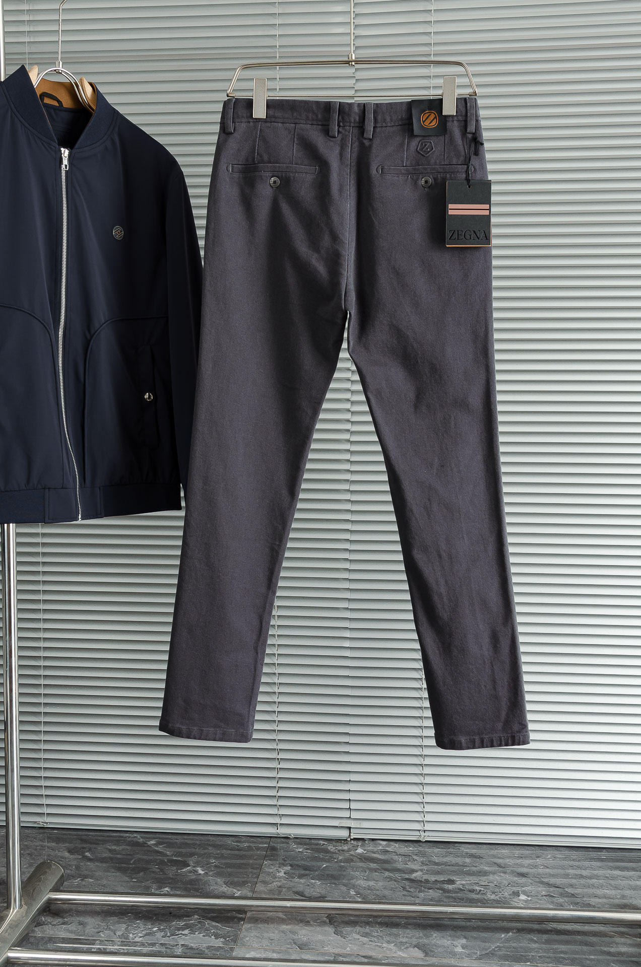 Zeg#na 杰尼/亚25FW秋冬新款轻奢时尚定制休闲裤，简洁干练的风格，精致卓越的品质男装，每款的设计