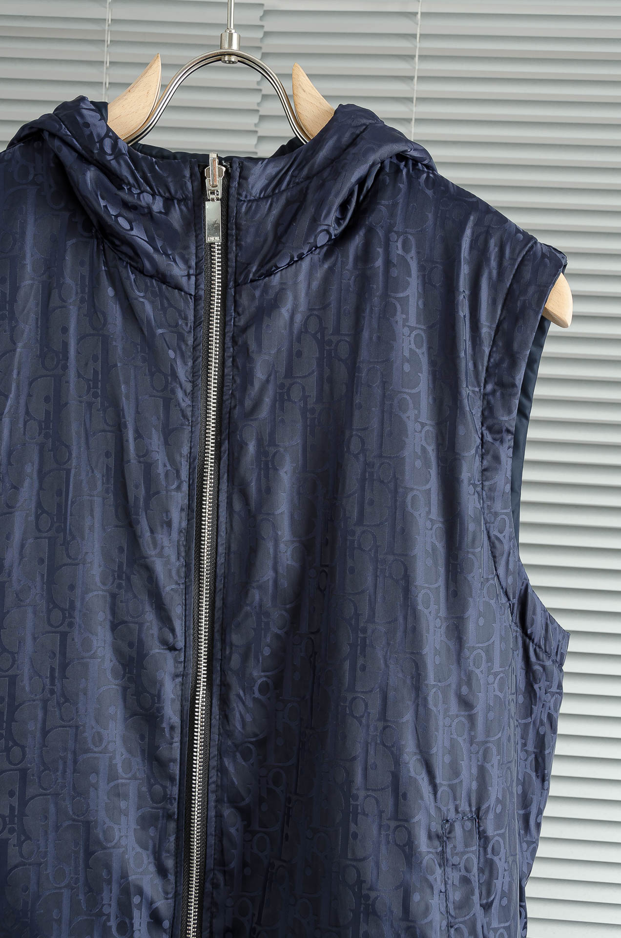 Di#or迪奥 2025FW 【双面穿】秋冬最新连帽设计男士休闲马甲夹克外套#上身十分的舒适，质感超级的