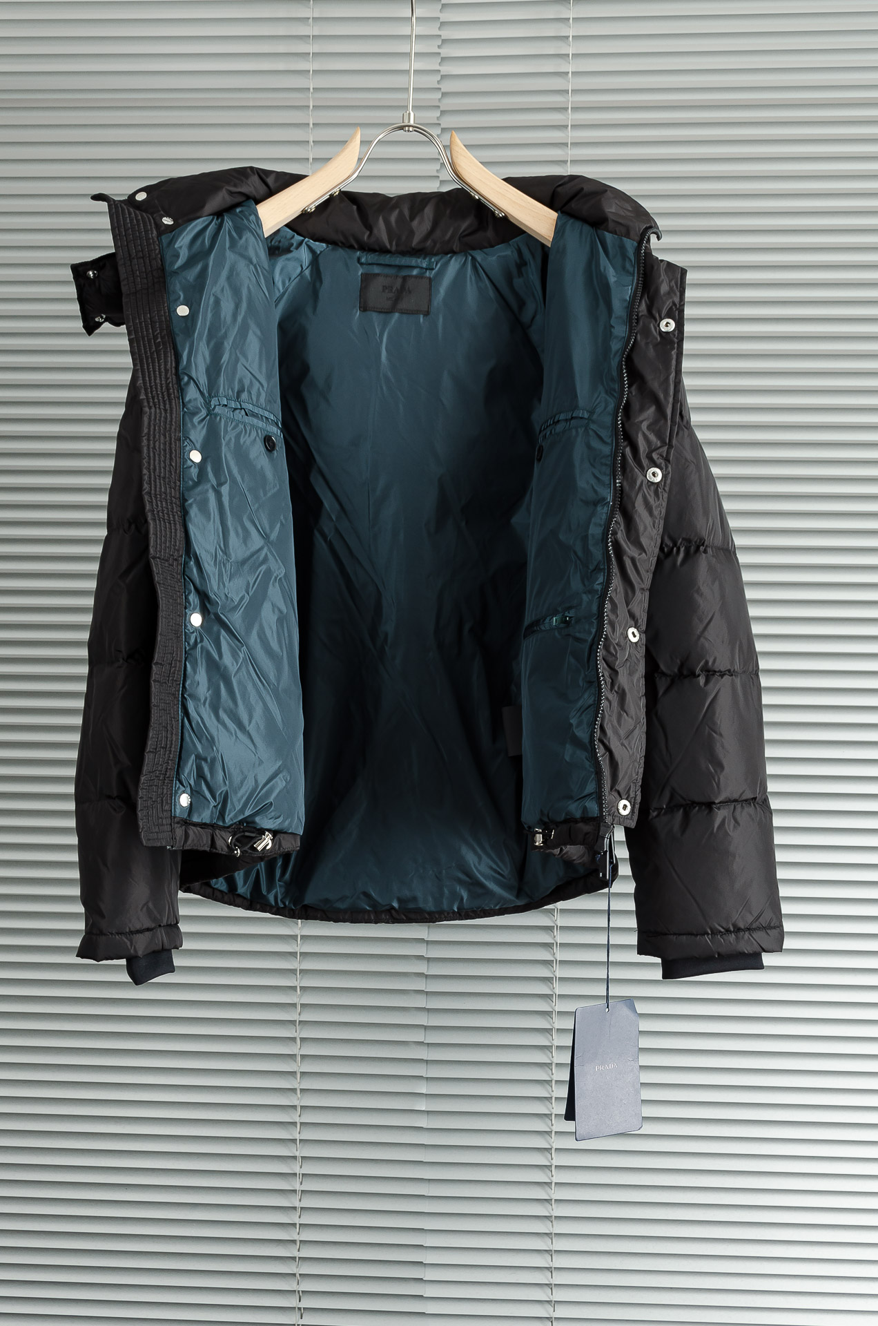 New# PRA#DA 普拉/达 5️⃣25FW防风防水面料白鹅绒填充男士都市休闲户外羽绒服外套#【连帽