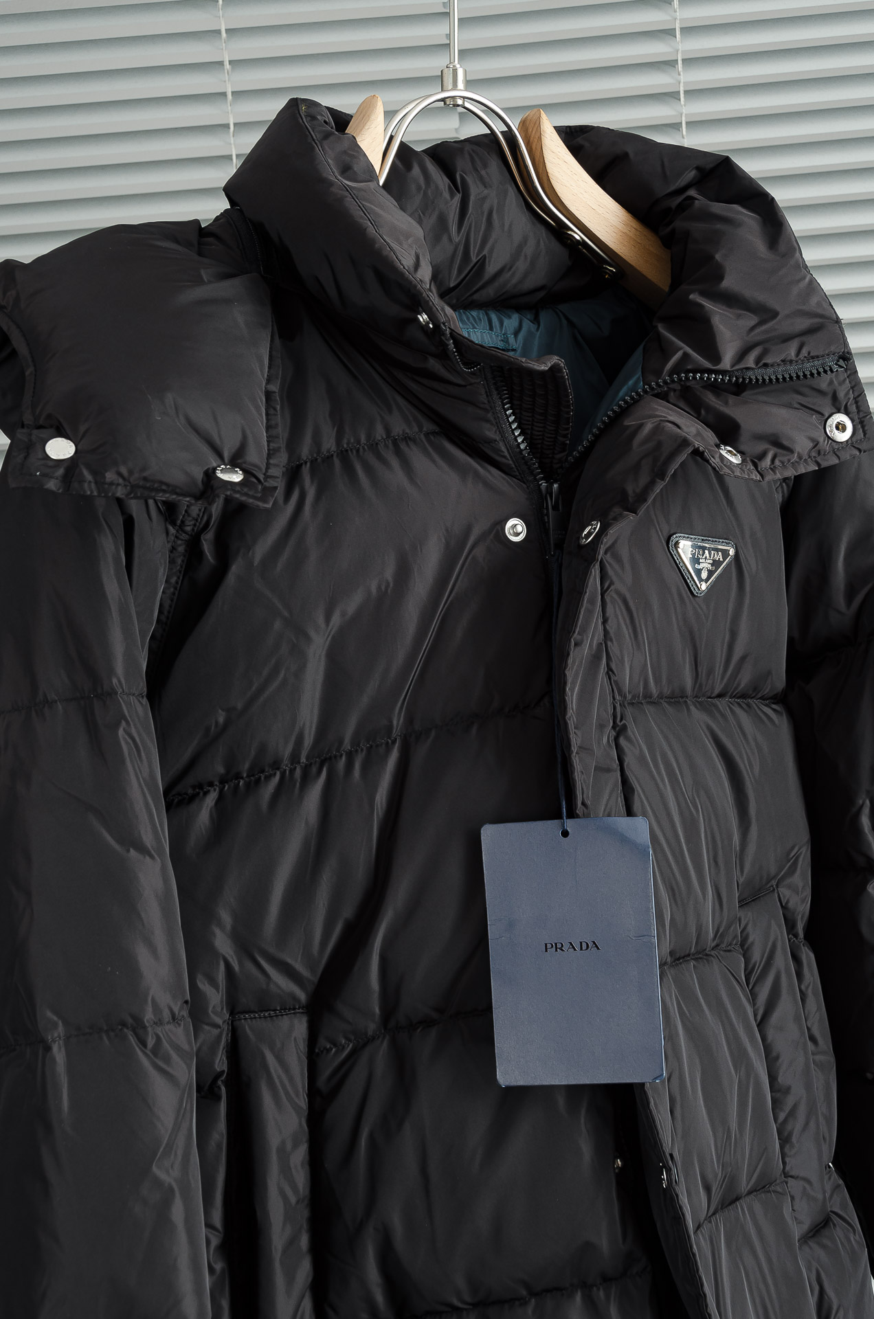 New# PRA#DA 普拉/达 5️⃣25FW防风防水面料白鹅绒填充男士都市休闲户外羽绒服外套#【连帽