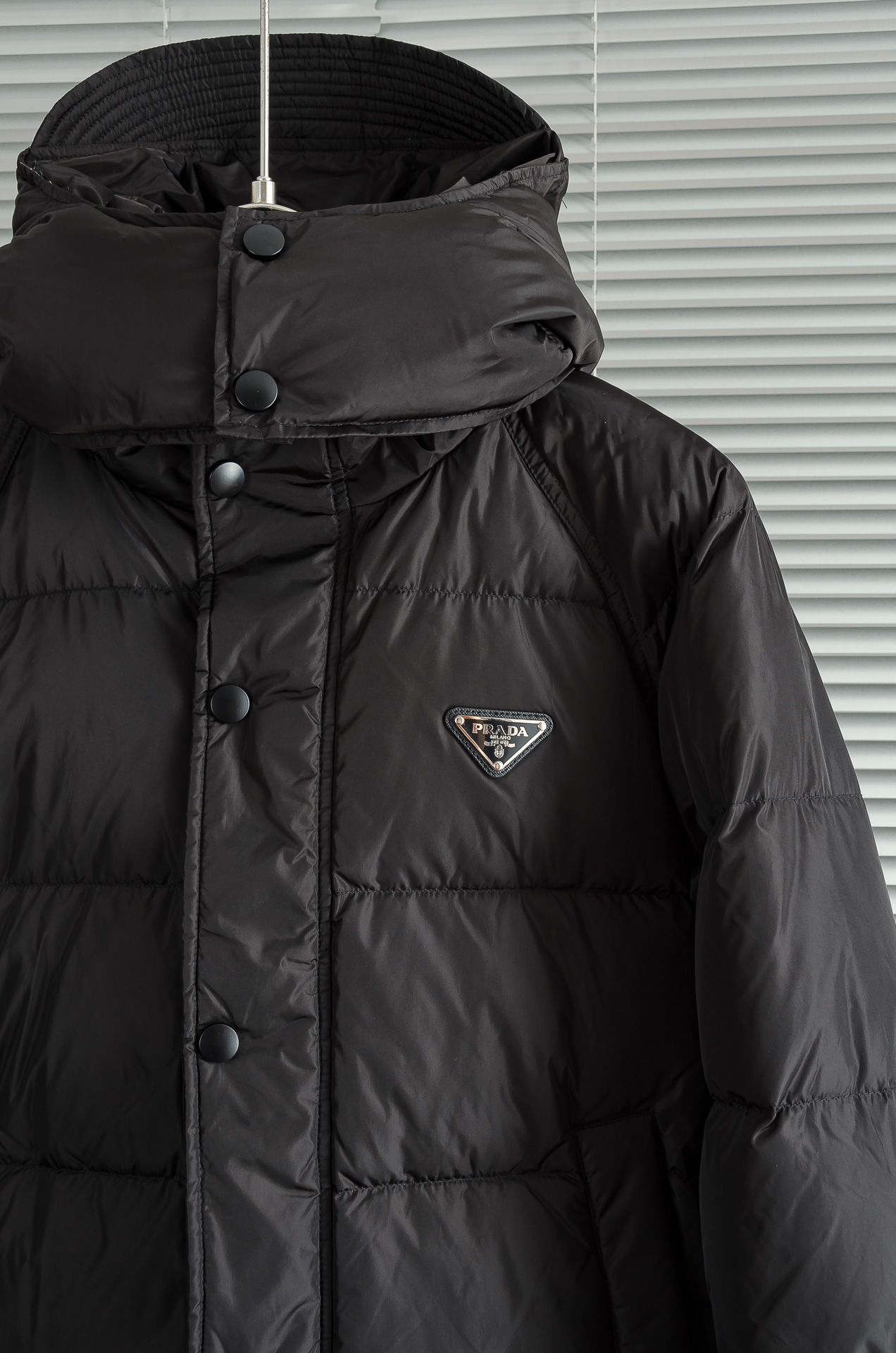 New# PRA#DA 普拉/达 5️⃣25FW防风防水面料白鹅绒填充男士都市休闲户外羽绒服外套#【连帽