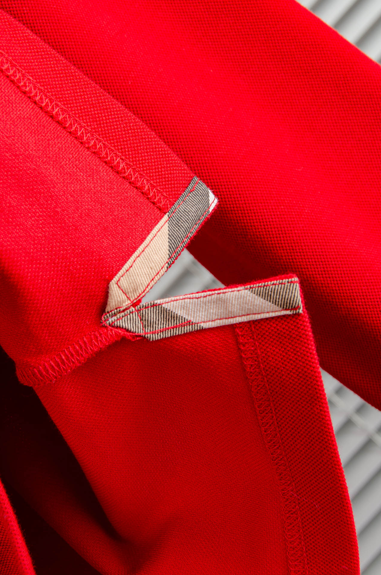 BURBE#RRY巴宝莉2026FW新品 轻奢男士翻领长袖T恤衫#精选客供进口100%棉采用高密度工艺打