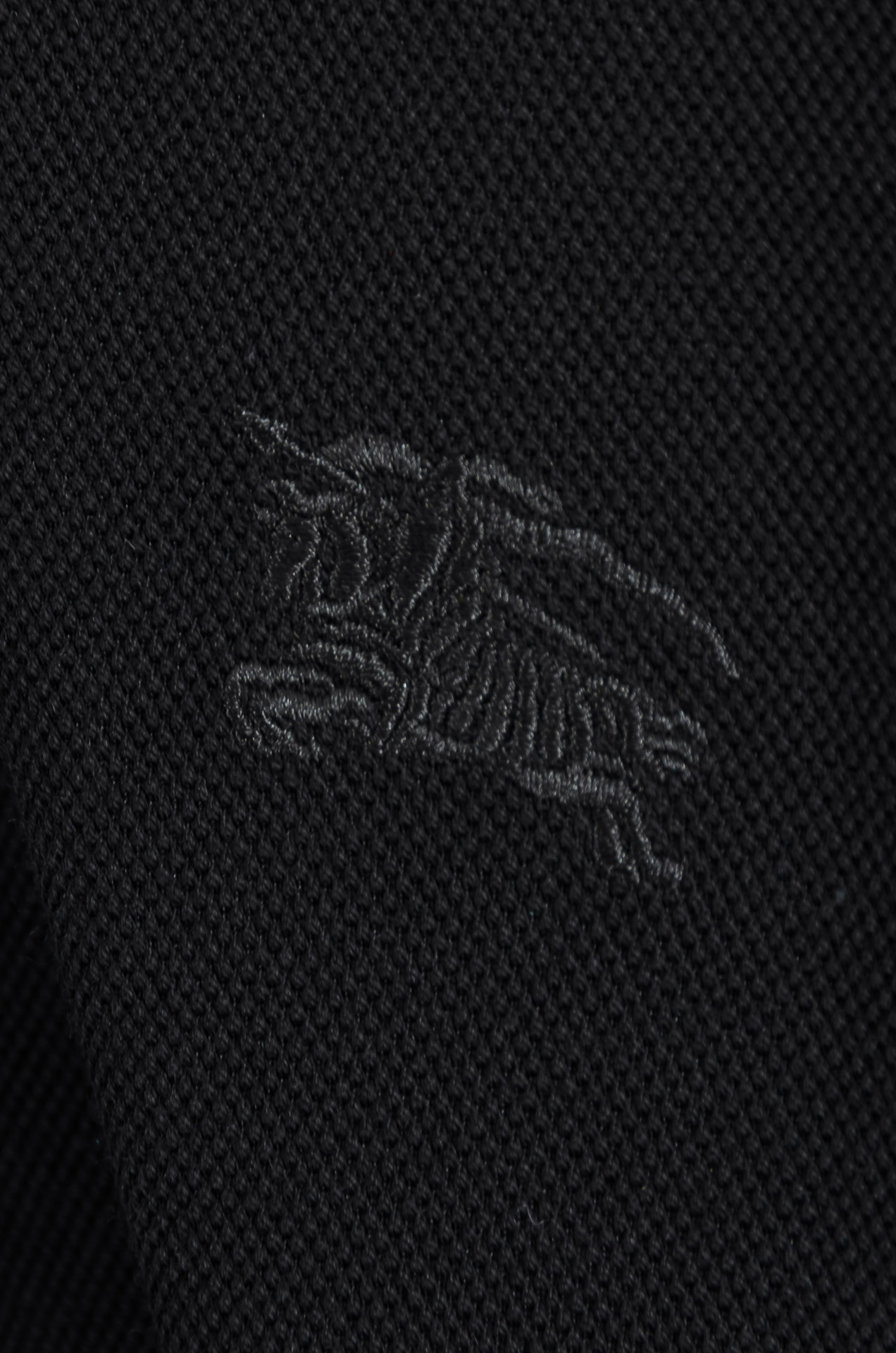 BURBE#RRY巴宝莉2026FW新品 轻奢男士翻领长袖T恤衫#精选客供进口100%棉采用高密度工艺打