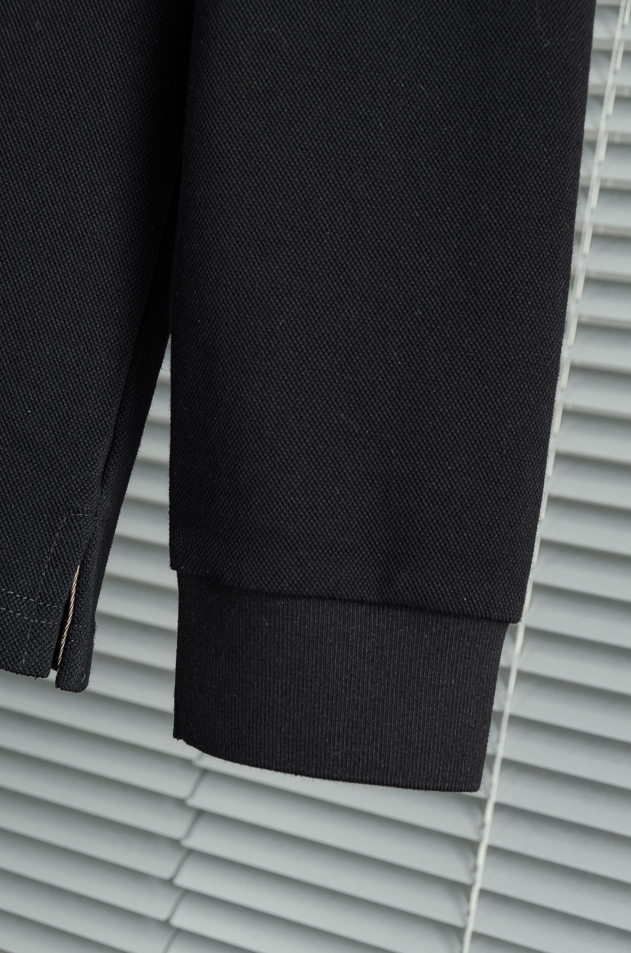 BURBE#RRY巴宝莉2026FW新品 轻奢男士翻领长袖T恤衫#精选客供进口100%棉采用高密度工艺打