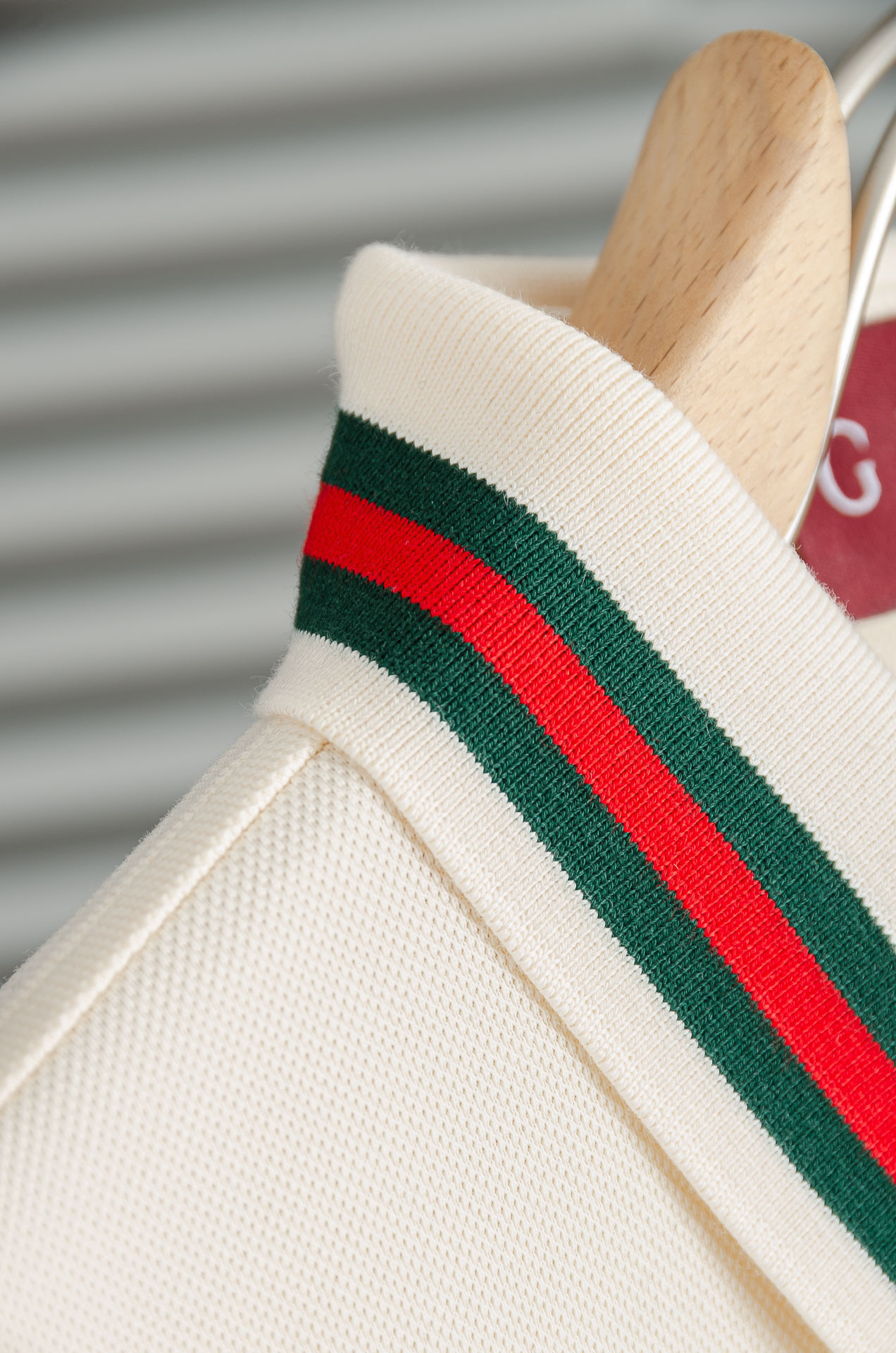 GU#CCI 2026FW新品 轻奢男士翻领长袖T恤衫#精选客供进口100%棉采用高密度工艺打造而成，手