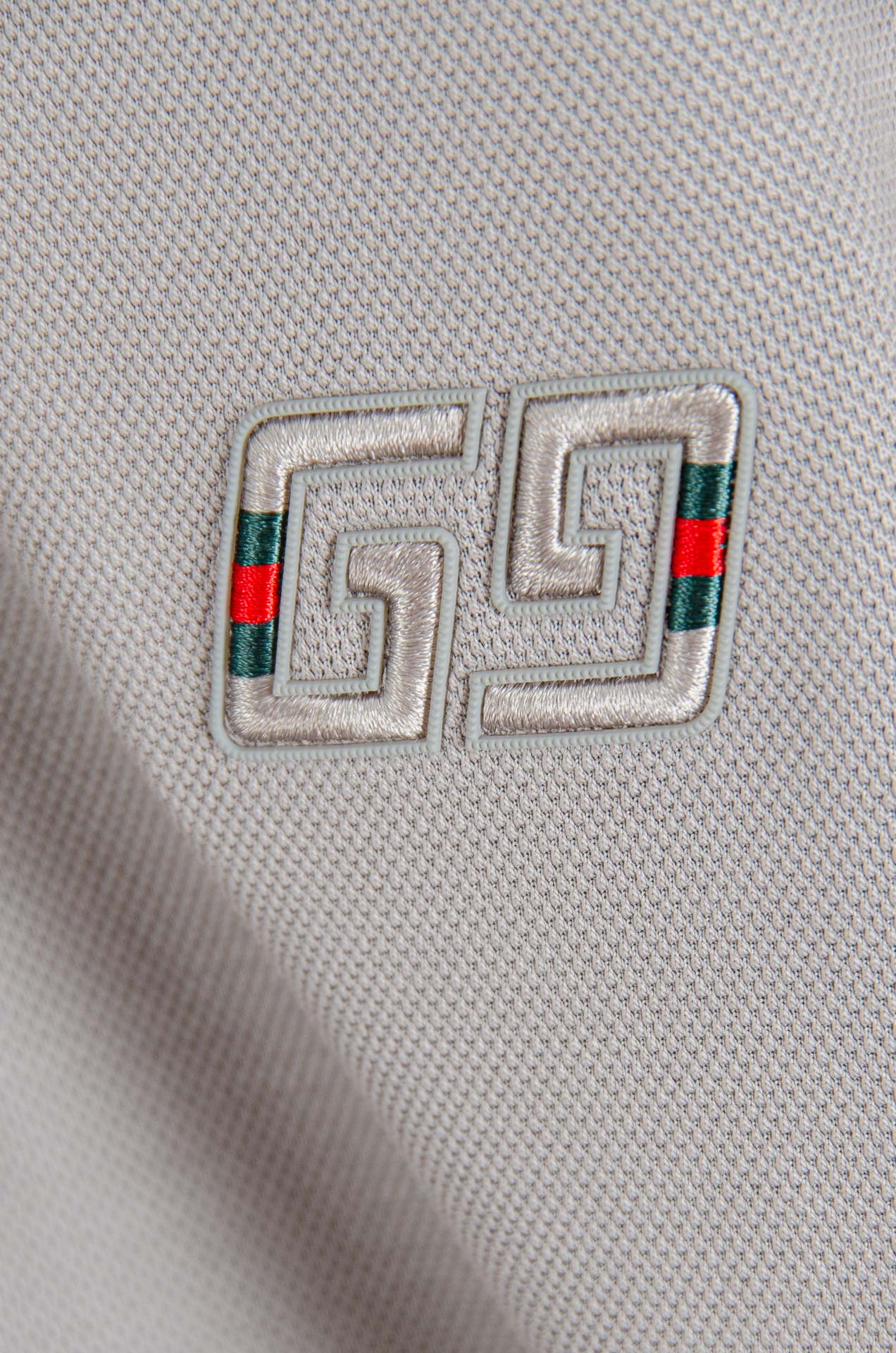 GU#CCI 2026FW新品 轻奢男士翻领长袖T恤衫#精选客供进口100%棉采用高密度工艺打造而成，手