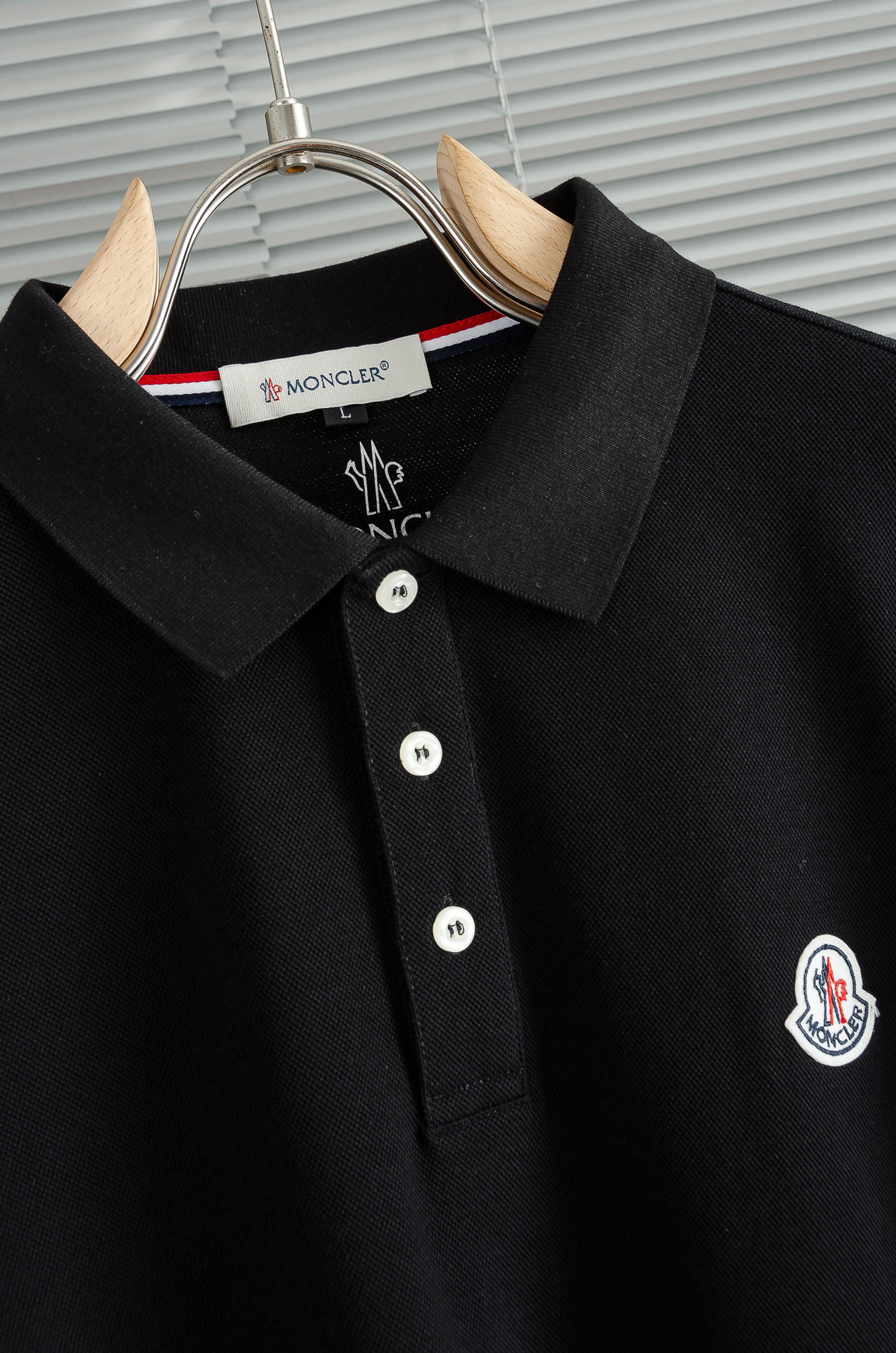 MCNC#LER 2026FW新品 轻奢男士翻领长袖T恤衫#精选客供进口100%棉采用高密度工艺打造而成