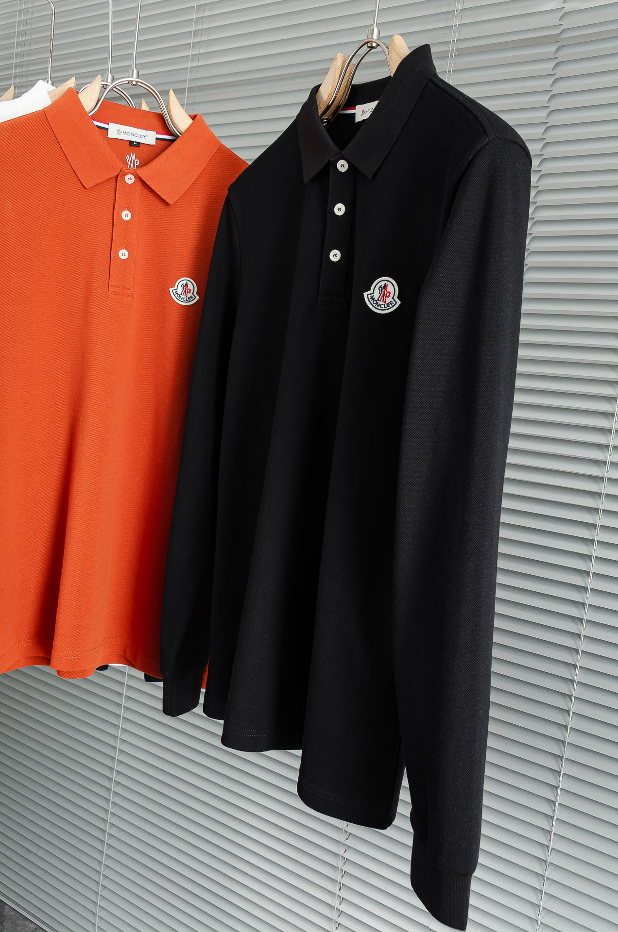 MCNC#LER 2026FW新品 轻奢男士翻领长袖T恤衫#精选客供进口100%棉采用高密度工艺打造而成