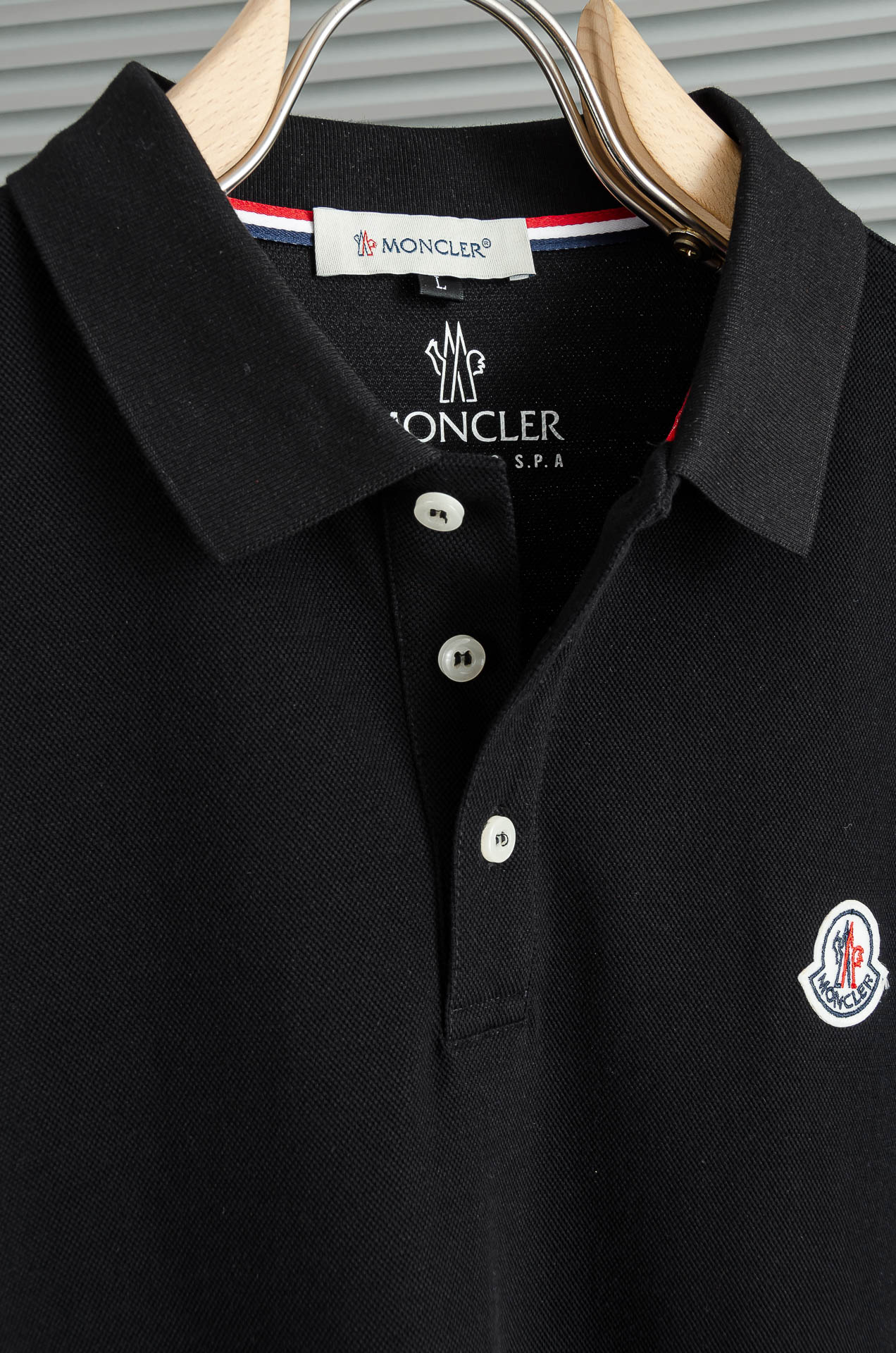 MCNC#LER 2026FW新品 轻奢男士翻领长袖T恤衫#精选客供进口100%棉采用高密度工艺打造而成