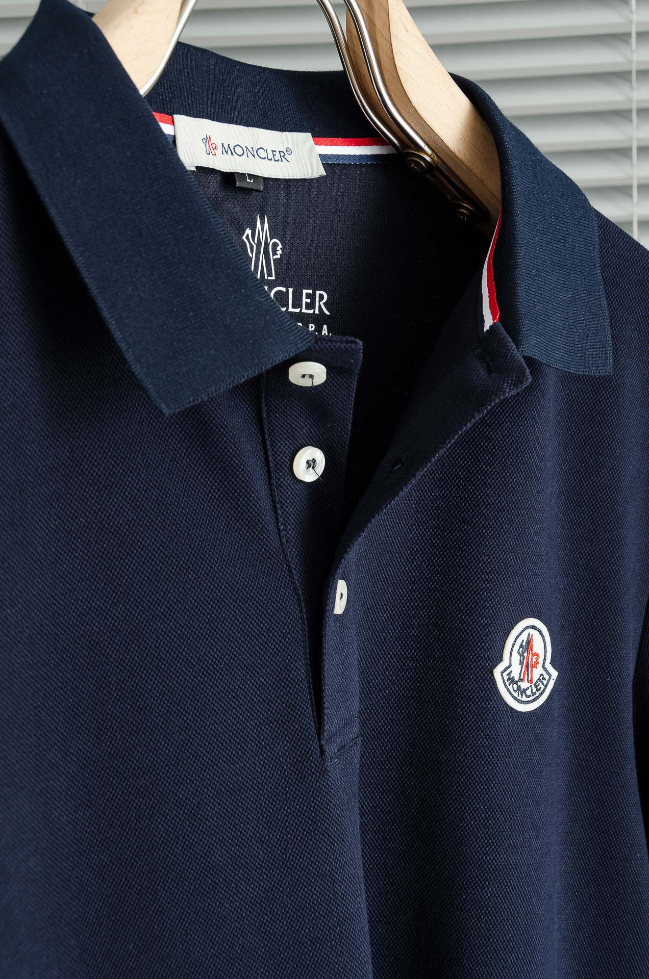 MCNC#LER 2026FW新品 轻奢男士翻领长袖T恤衫#精选客供进口100%棉采用高密度工艺打造而成