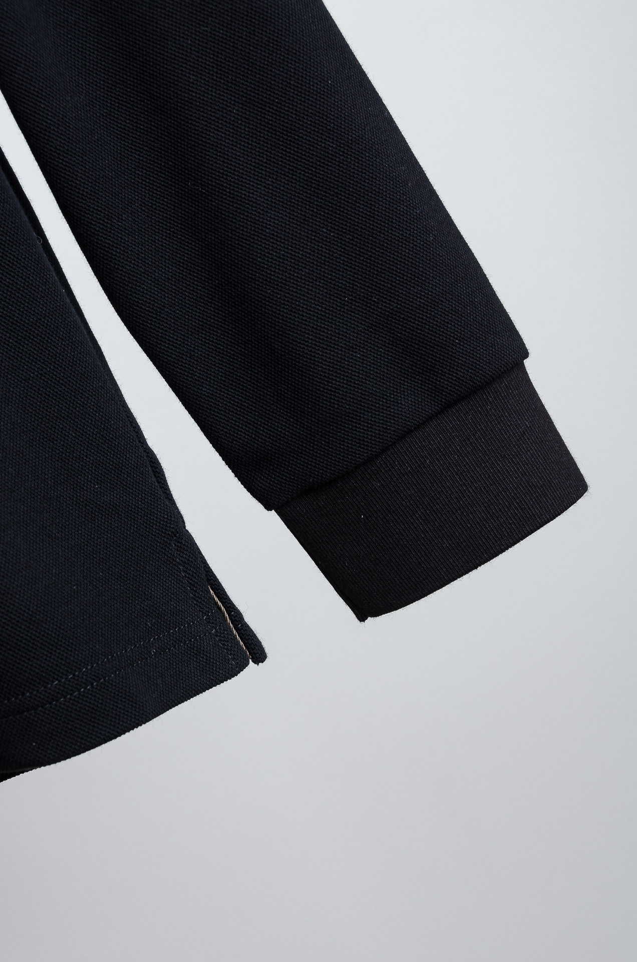 ☀️☀️BURBER*RY巴/宝莉26FW新品 轻奢男士翻领长袖T恤衫#精选客供进口100%棉采用高密度