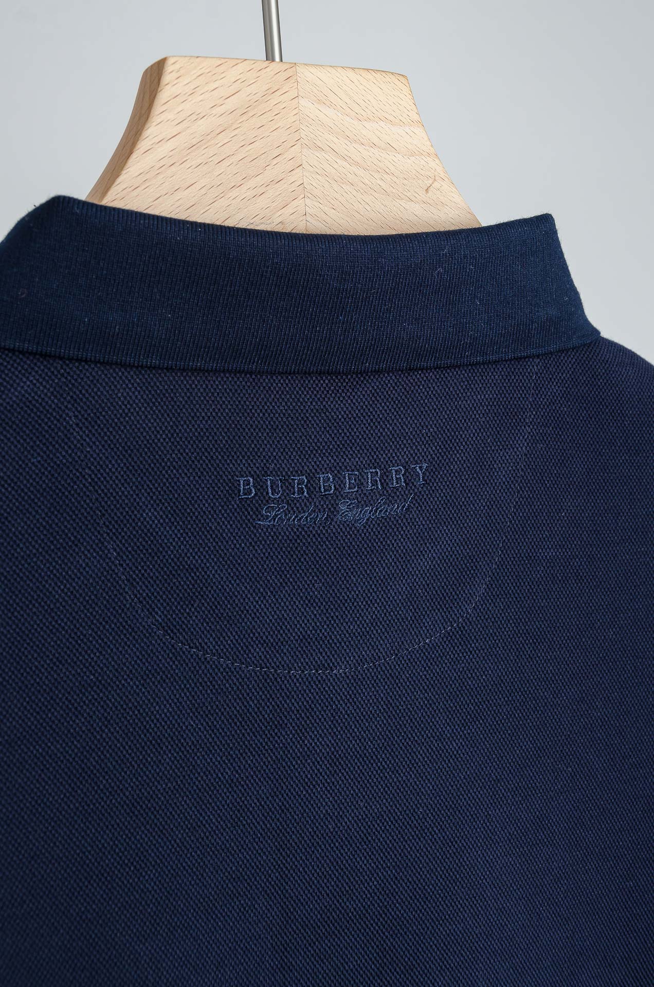 ☀️☀️BURBER*RY巴/宝莉26FW新品 轻奢男士翻领长袖T恤衫#精选客供进口100%棉采用高密度