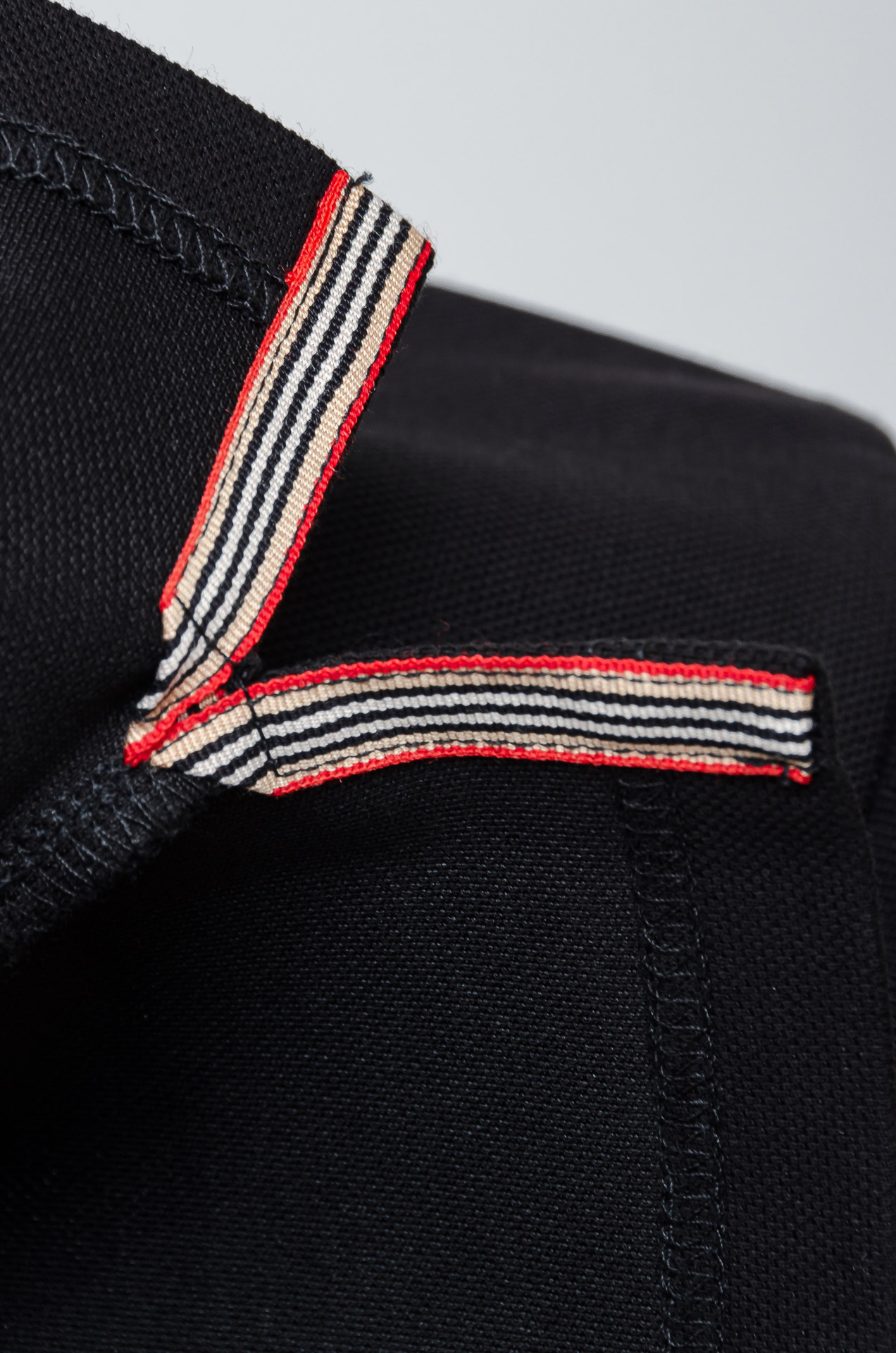 ☀️☀️ BURB*ERRY 巴宝/莉2025FW新品 轻奢男士翻领长袖T恤衫#精选客供进口100%棉采