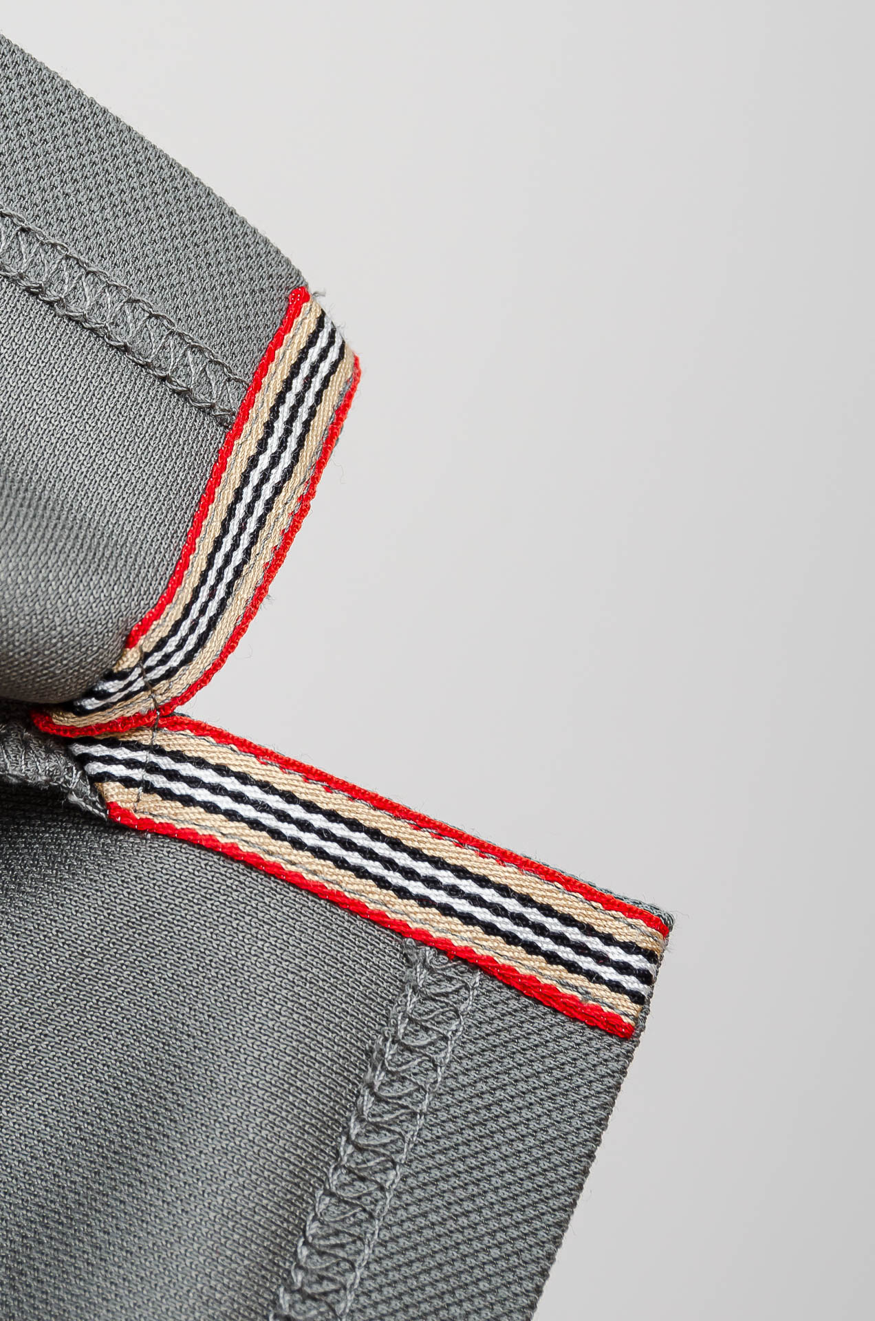 ☀️☀️ BURB*ERRY 巴宝/莉2025FW新品 轻奢男士翻领长袖T恤衫#精选客供进口100%棉采