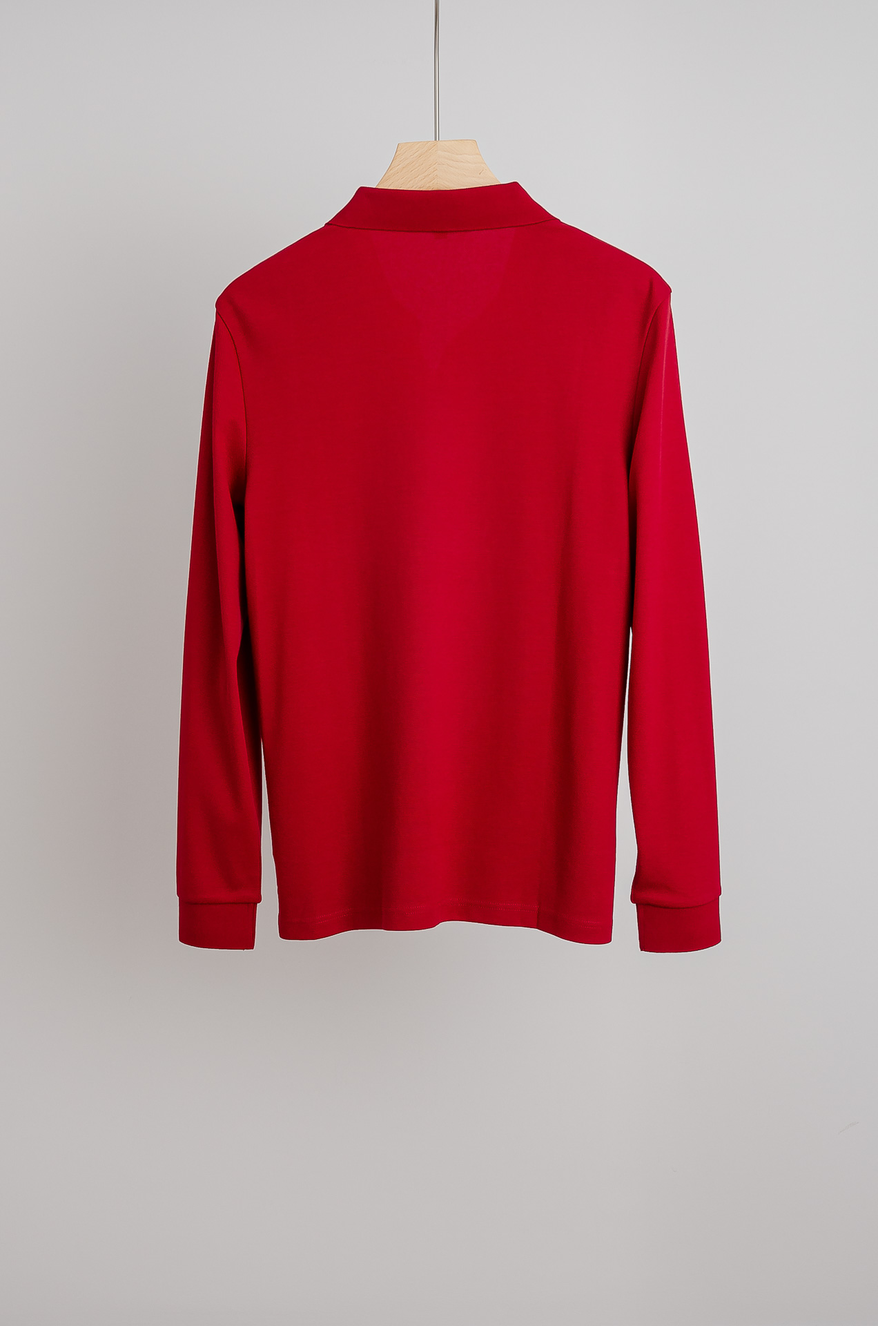 ☀️☀️ BURB*ERRY 巴宝/莉2025FW新品 轻奢男士翻领长袖T恤衫#精选客供进口100%棉采