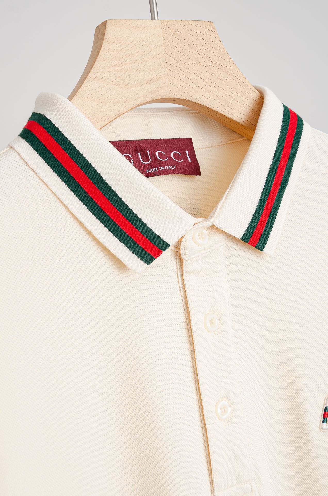 ☀️☀️ GU#CCI 26FW新品 轻奢男士翻领长袖T恤衫#精选客供进口100%棉采用高密度工艺打造而