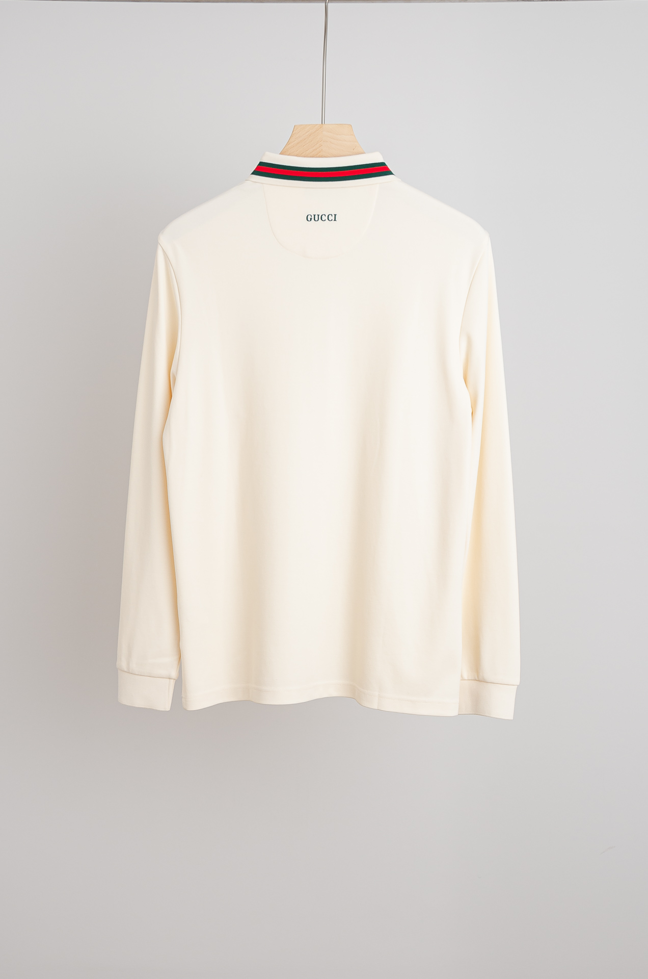 ☀️☀️ GU#CCI 26FW新品 轻奢男士翻领长袖T恤衫#精选客供进口100%棉采用高密度工艺打造而