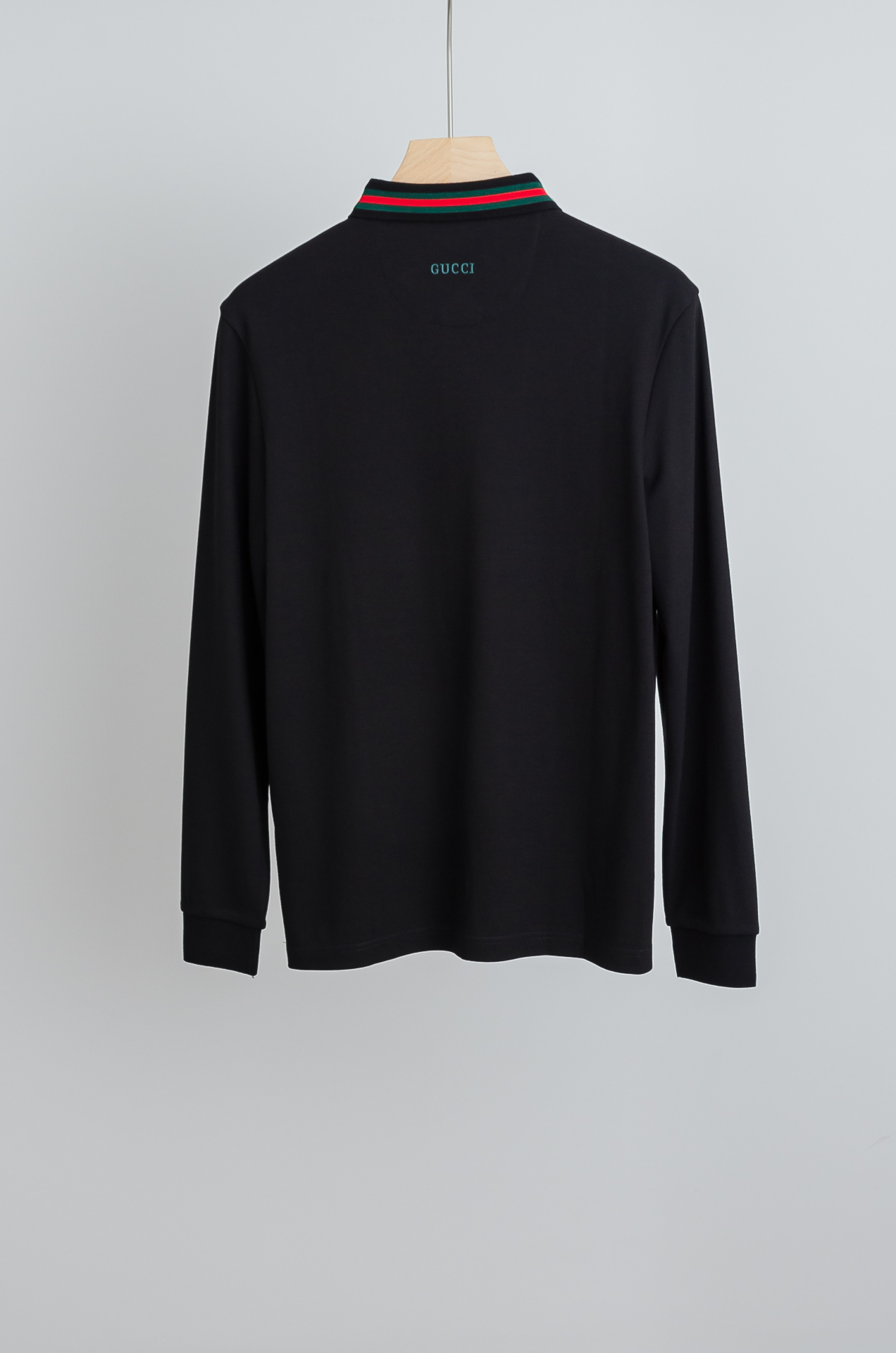 ☀️☀️ GU#CCI 26FW新品 轻奢男士翻领长袖T恤衫#精选客供进口100%棉采用高密度工艺打造而