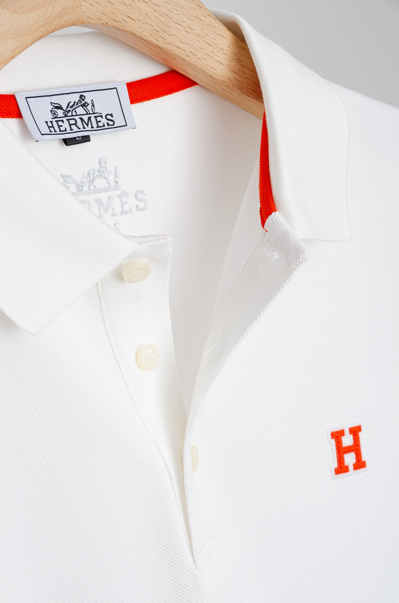 ☀️☀️ HER*MES 爱马/仕2025FW新品 轻奢男士翻领长袖T恤衫#精选客供进口100%棉采用高