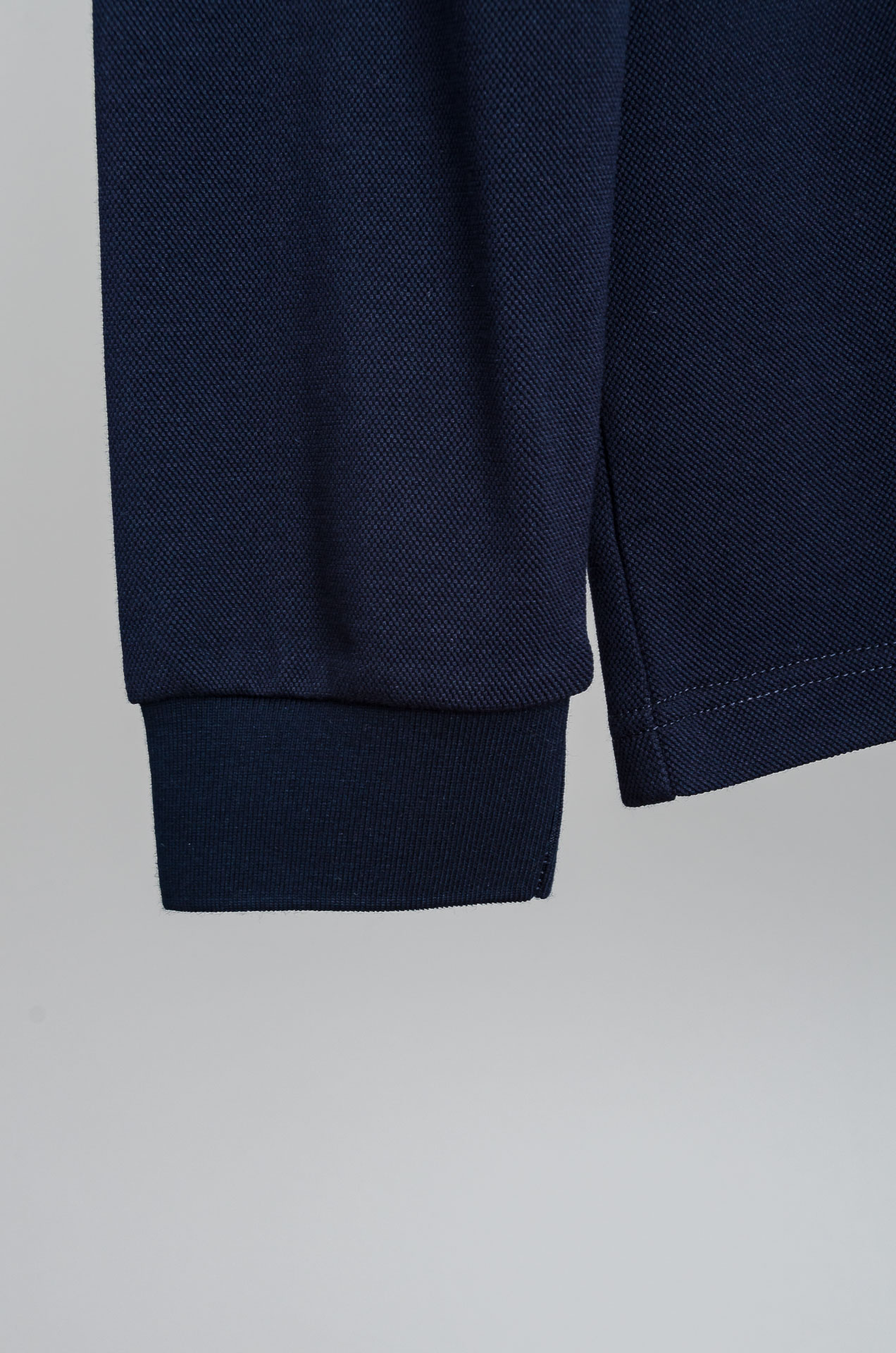 ☀️☀️ MONC#LER 蒙/口 2025FW新品 轻奢男士翻领长袖T恤衫#精选客供进口100%棉采用