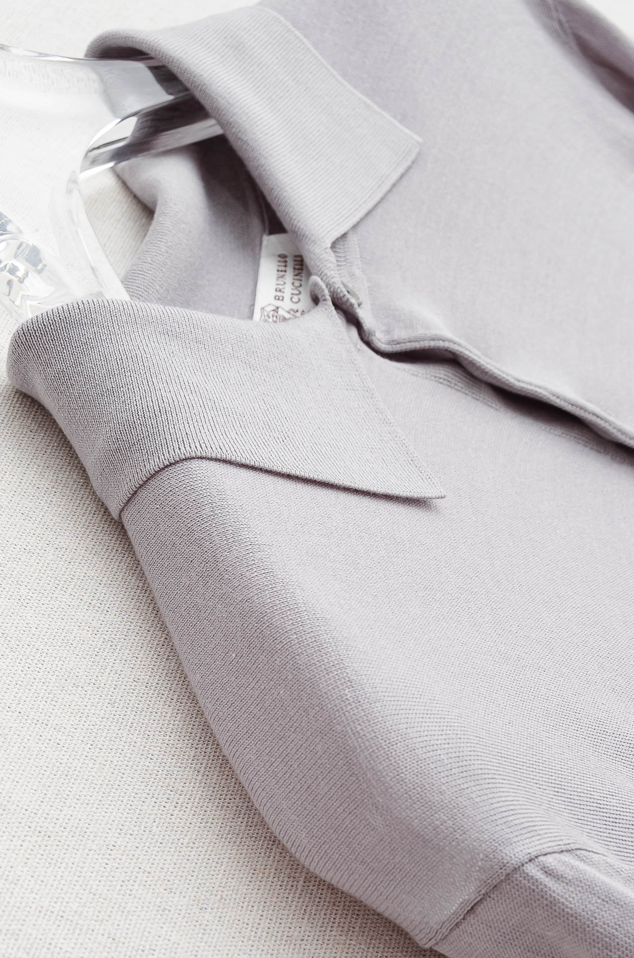 高版本BC 2025FW最新桑蚕丝+天丝混纺面料！上身透气舒适亲肤男士圆领长袖针织T恤衫男人的衣橱必备单