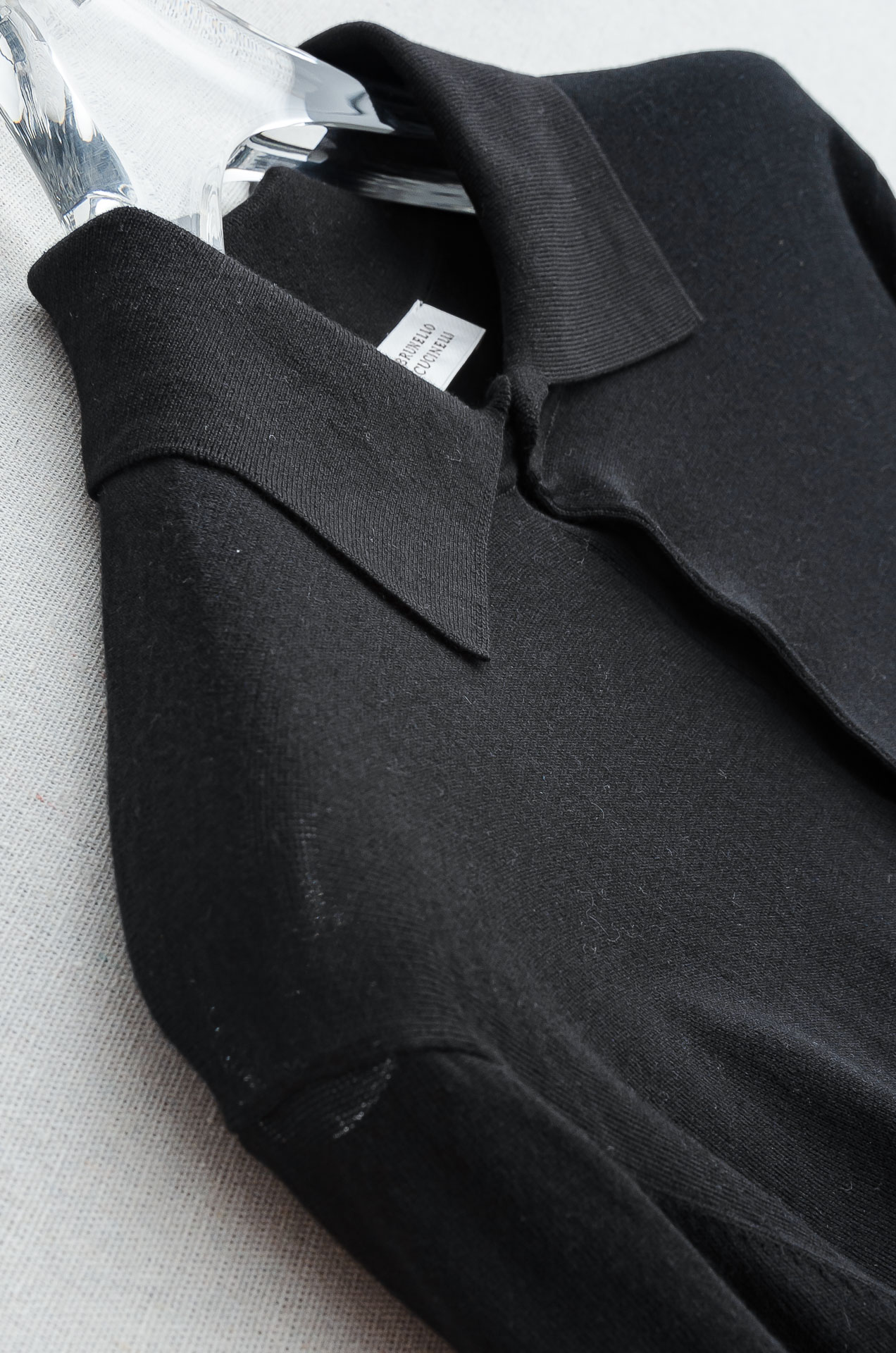 高版本BC 2025FW最新桑蚕丝+天丝混纺面料！上身透气舒适亲肤男士圆领长袖针织T恤衫男人的衣橱必备单