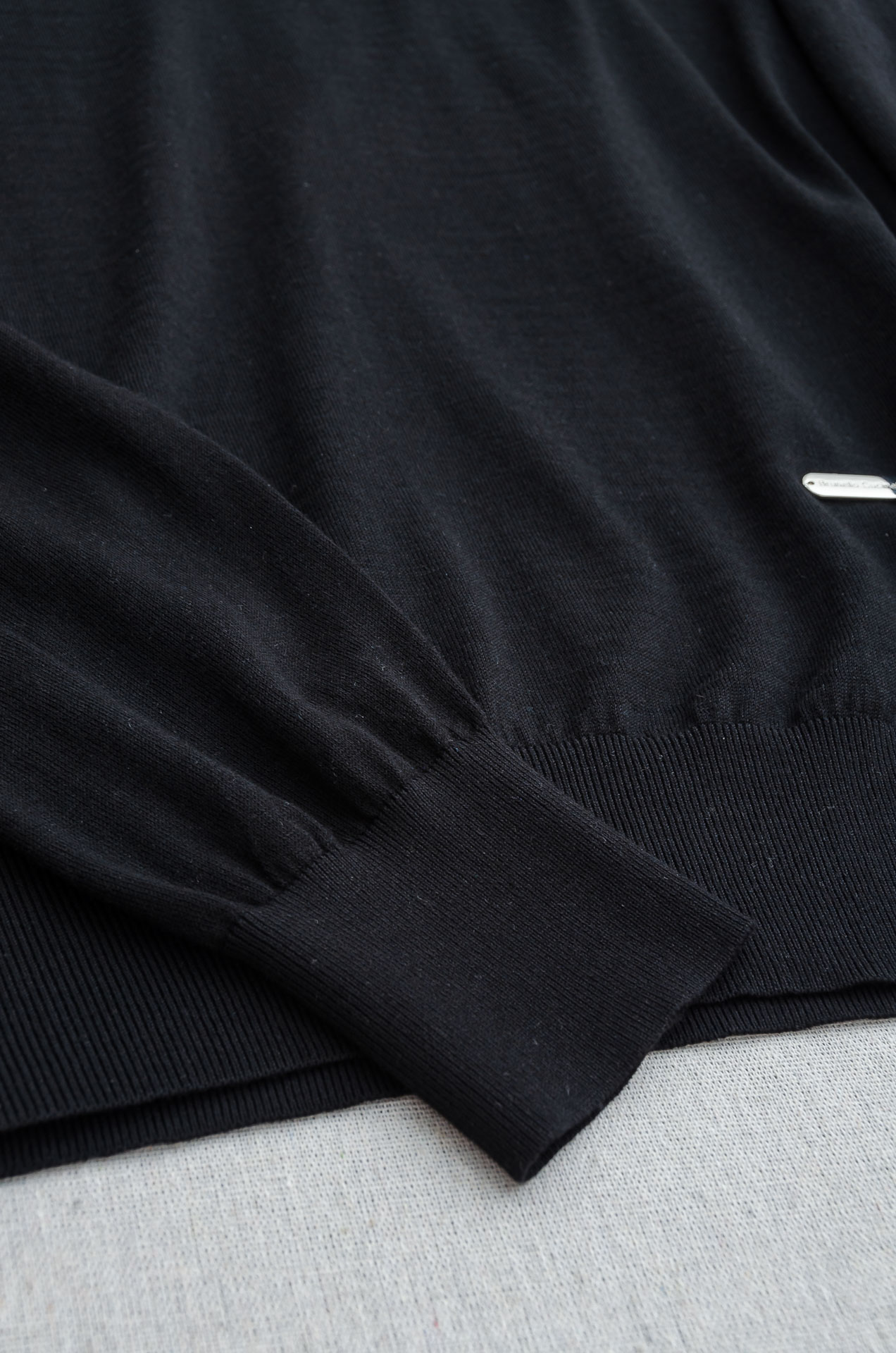 高版本BC 2025FW最新桑蚕丝+天丝混纺面料！上身透气舒适亲肤男士圆领长袖针织T恤衫男人的衣橱必备单