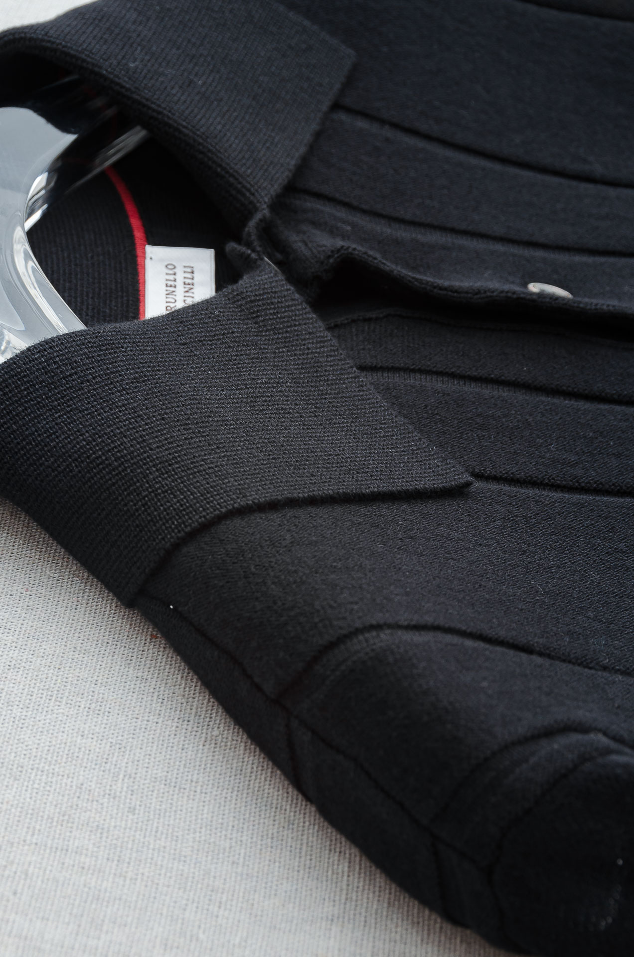 BC 2025FW新品 轻奢男士翻领长袖T恤衫#精选客供进口100%棉采用高密度工艺打造而成，手感细腻柔