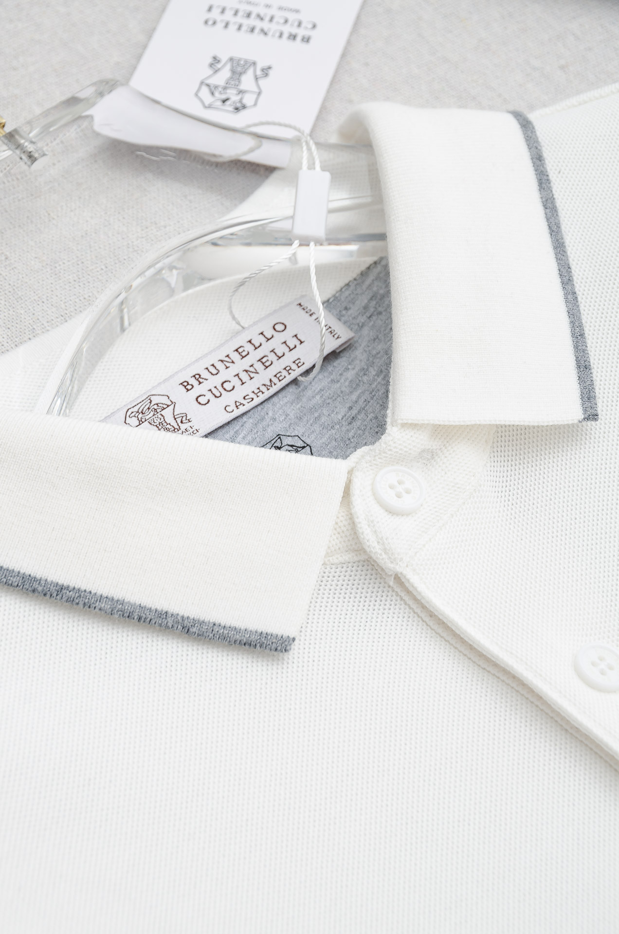 BC 2025FW新品 轻奢男士翻领长袖T恤衫#精选客供进口100%棉采用高密度工艺打造而成，手感细腻柔