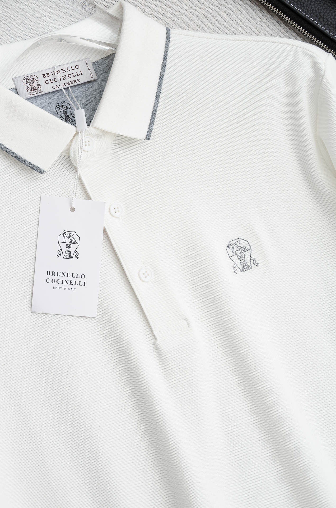 BC 2025FW新品 轻奢男士翻领长袖T恤衫#精选客供进口100%棉采用高密度工艺打造而成，手感细腻柔