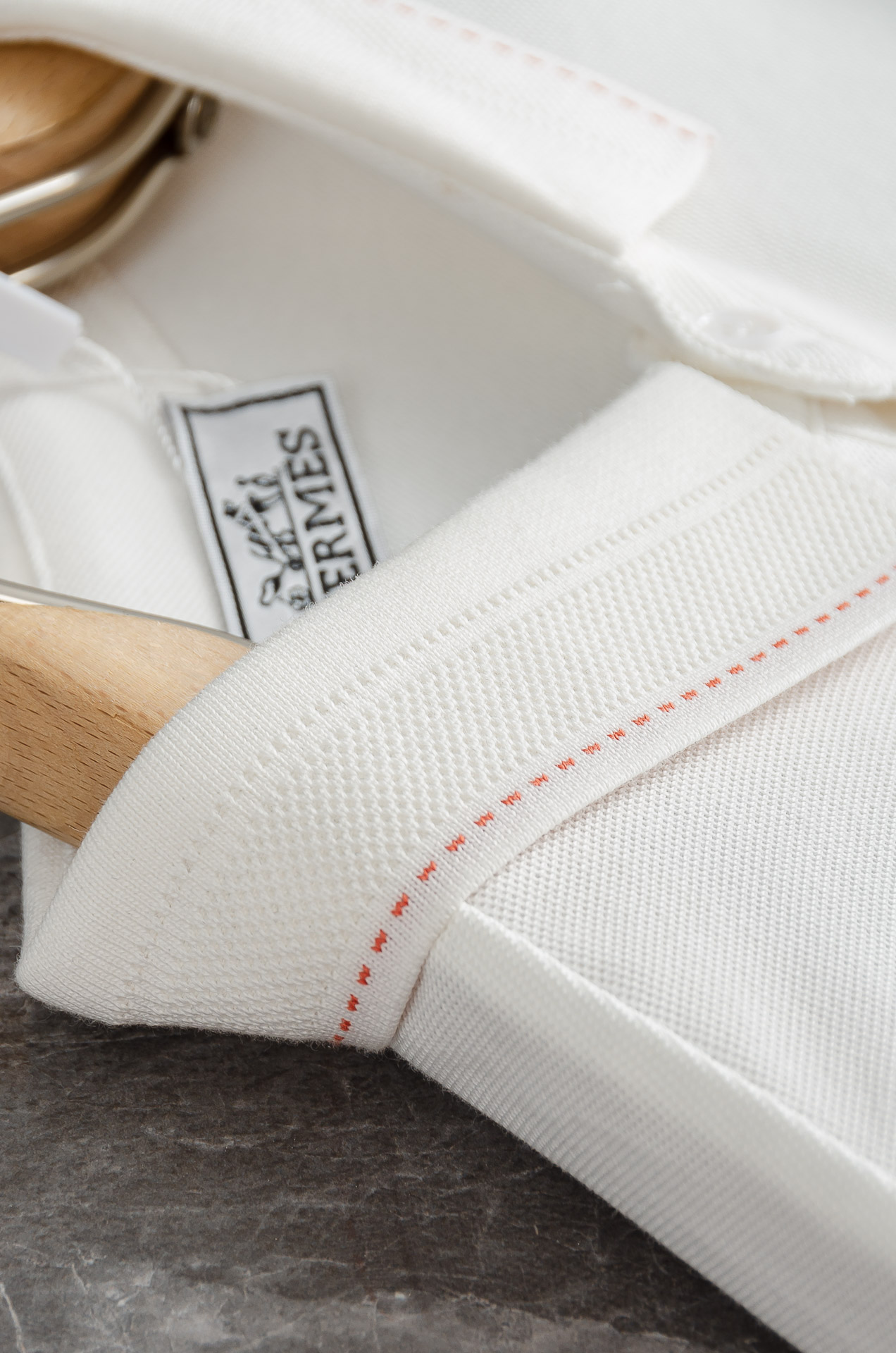 HER#MES爱马＊仕2025FW秋冬新品 轻奢男士翻领长袖T恤衫#精选客供进口100%棉采用高密度工艺