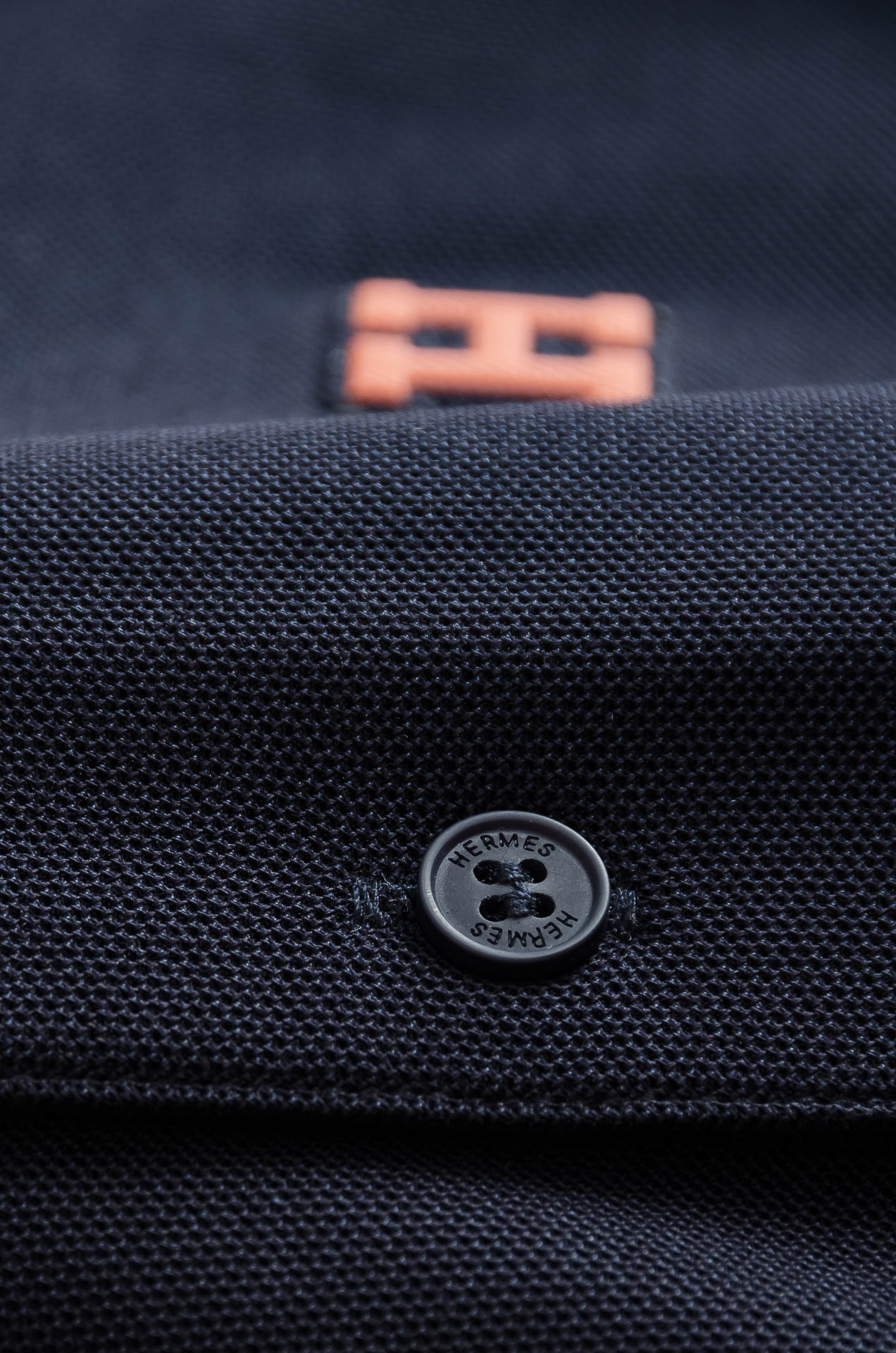 HER#MES爱马＊仕2025FW秋冬新品 轻奢男士翻领长袖T恤衫#精选客供进口100%棉采用高密度工艺