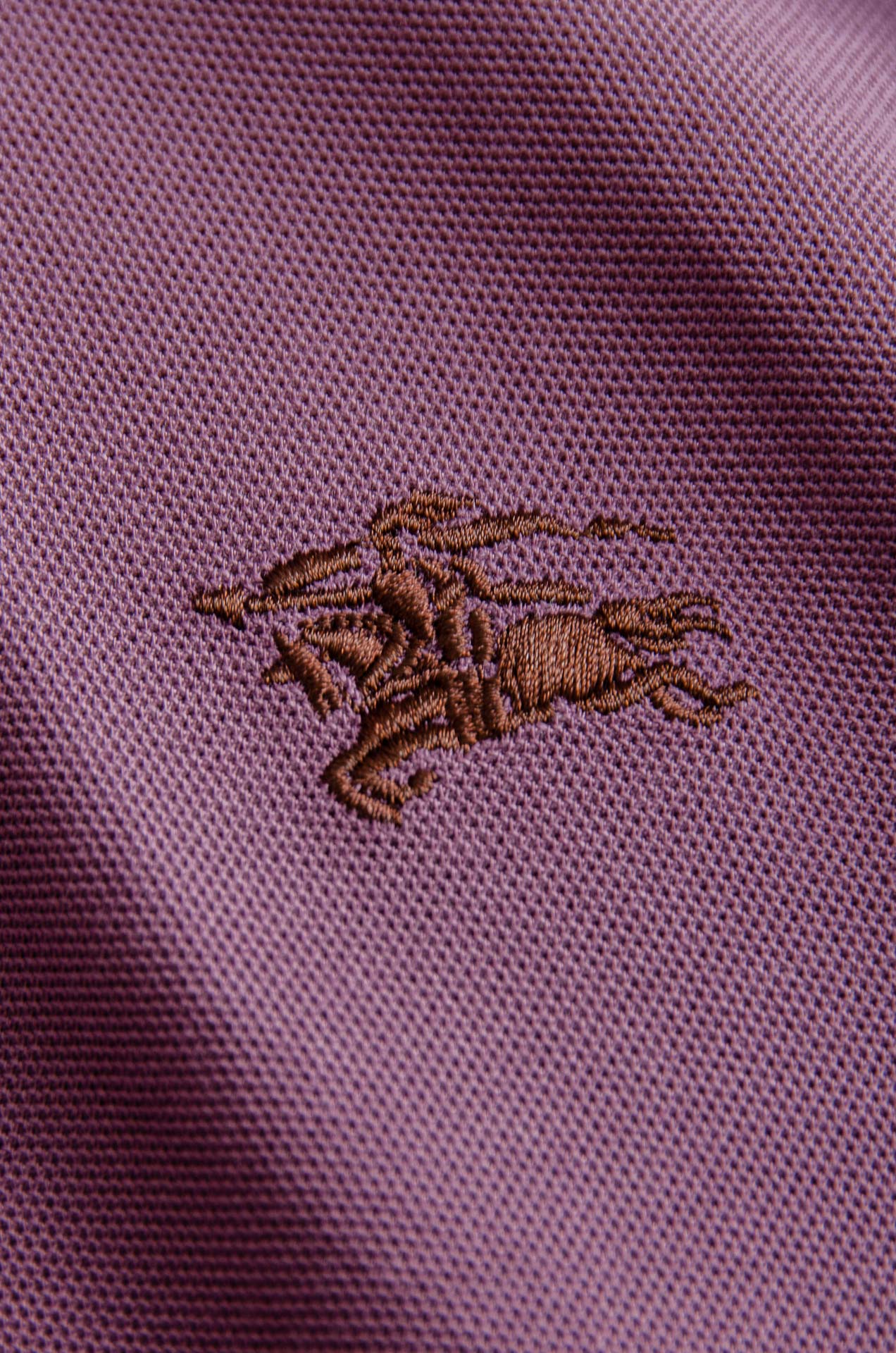 BURB#ERRY巴宝/莉2026FW秋冬新品 轻奢男士翻领长袖T恤衫#精选客供进口100%棉采用高密度