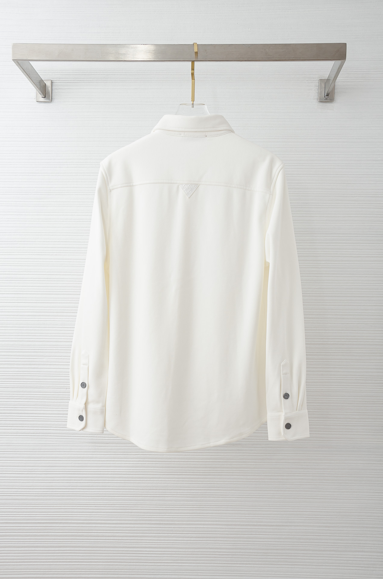 BV2025FW秋冬最新珠地棉加绒立体剪裁男士长袖衬衫#整体触感舒适有质感，尽管面料看似轻薄却富有特别的