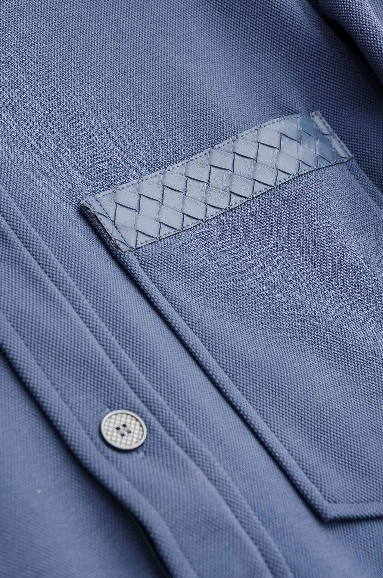 BV2025FW秋冬最新珠地棉加绒立体剪裁男士长袖衬衫#整体触感舒适有质感，尽管面料看似轻薄却富有特别的