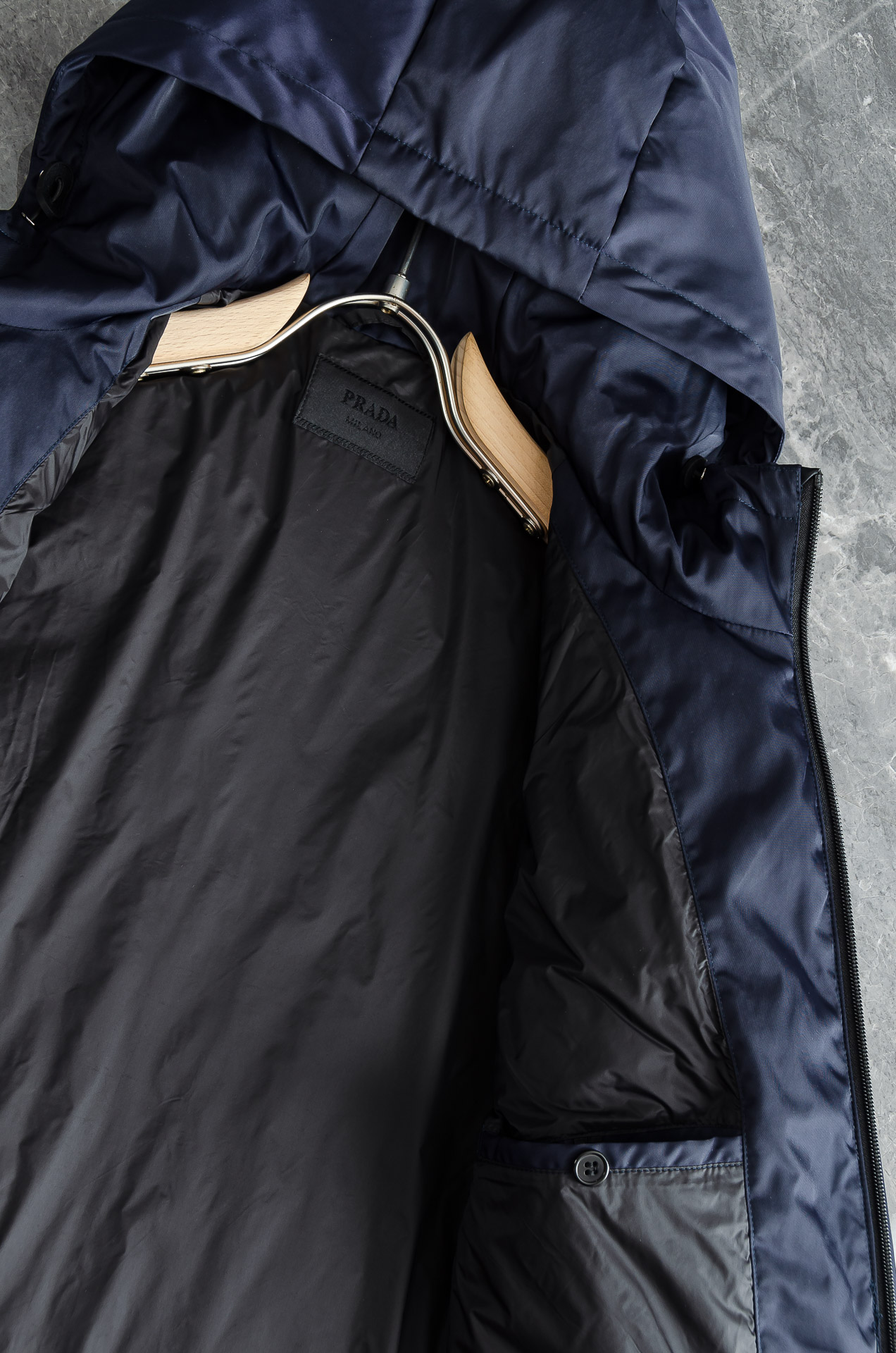 New# 5️⃣PRA#DA 普拉/达 2025FW防风防水面料白鸭绒填充男士都市休闲户外羽绒服外套#面