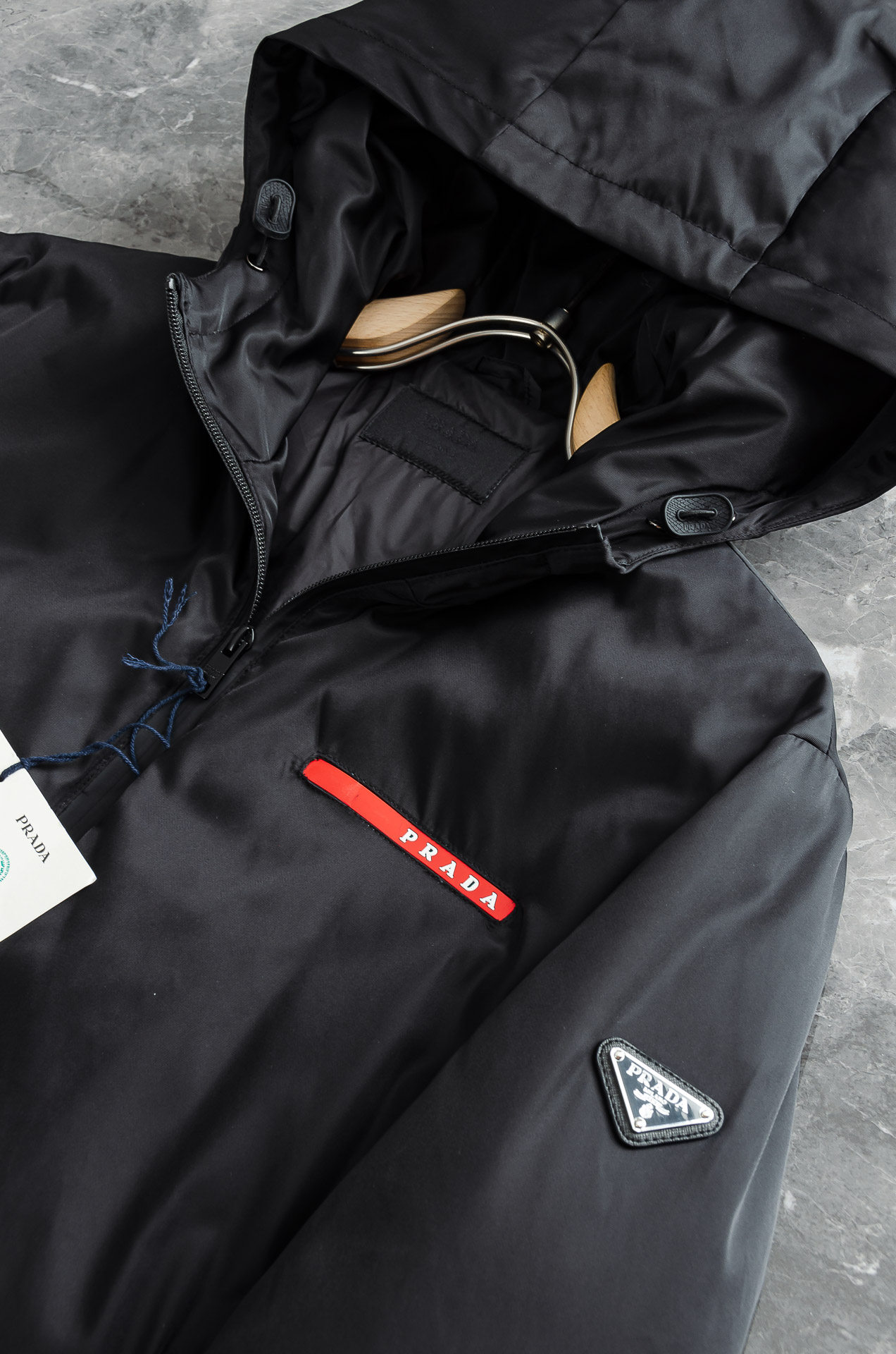 New# 5️⃣PRA#DA 普拉/达 2025FW防风防水面料白鸭绒填充男士都市休闲户外羽绒服外套#面