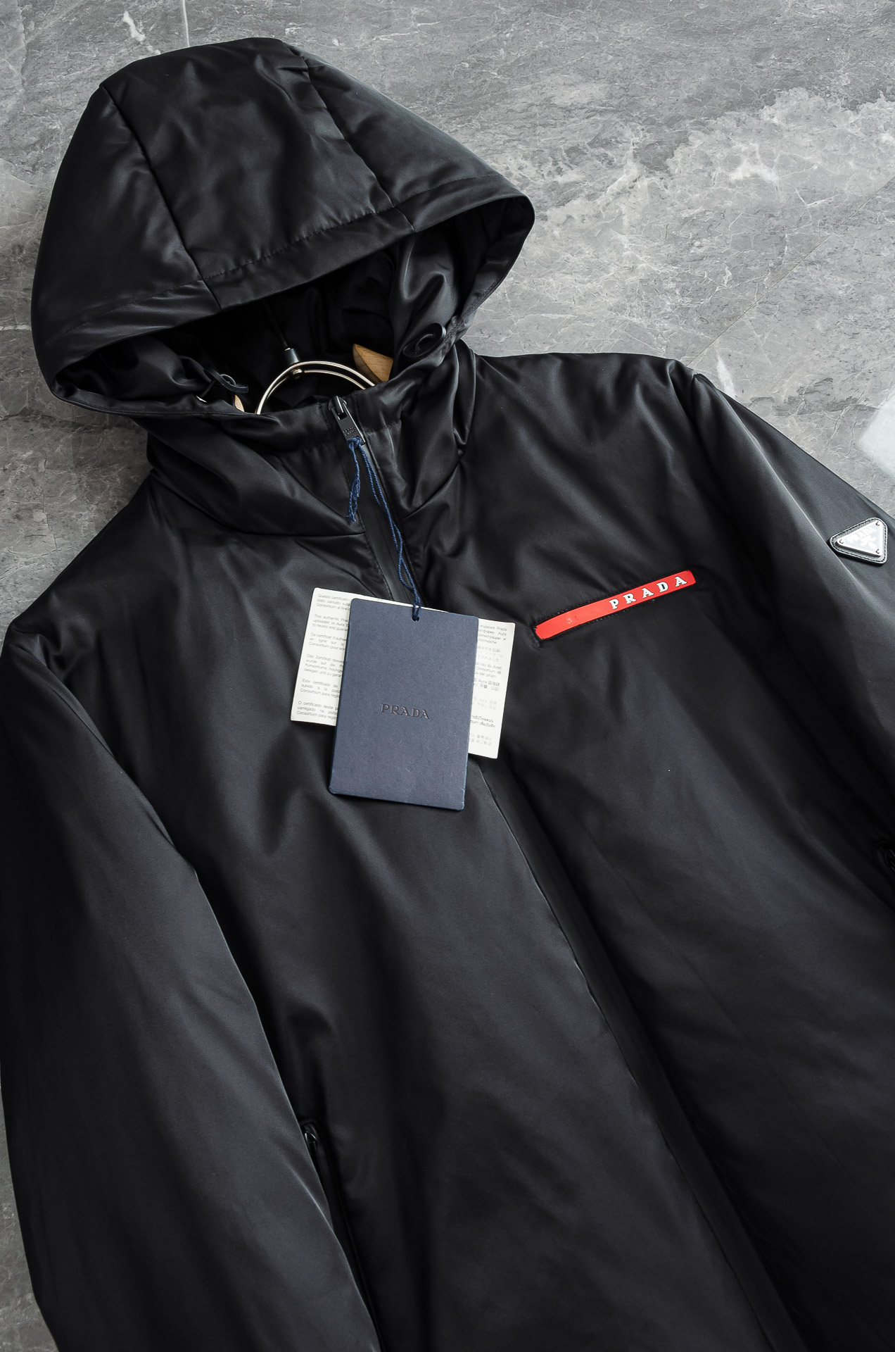 New# 5️⃣PRA#DA 普拉/达 2025FW防风防水面料白鸭绒填充男士都市休闲户外羽绒服外套#面