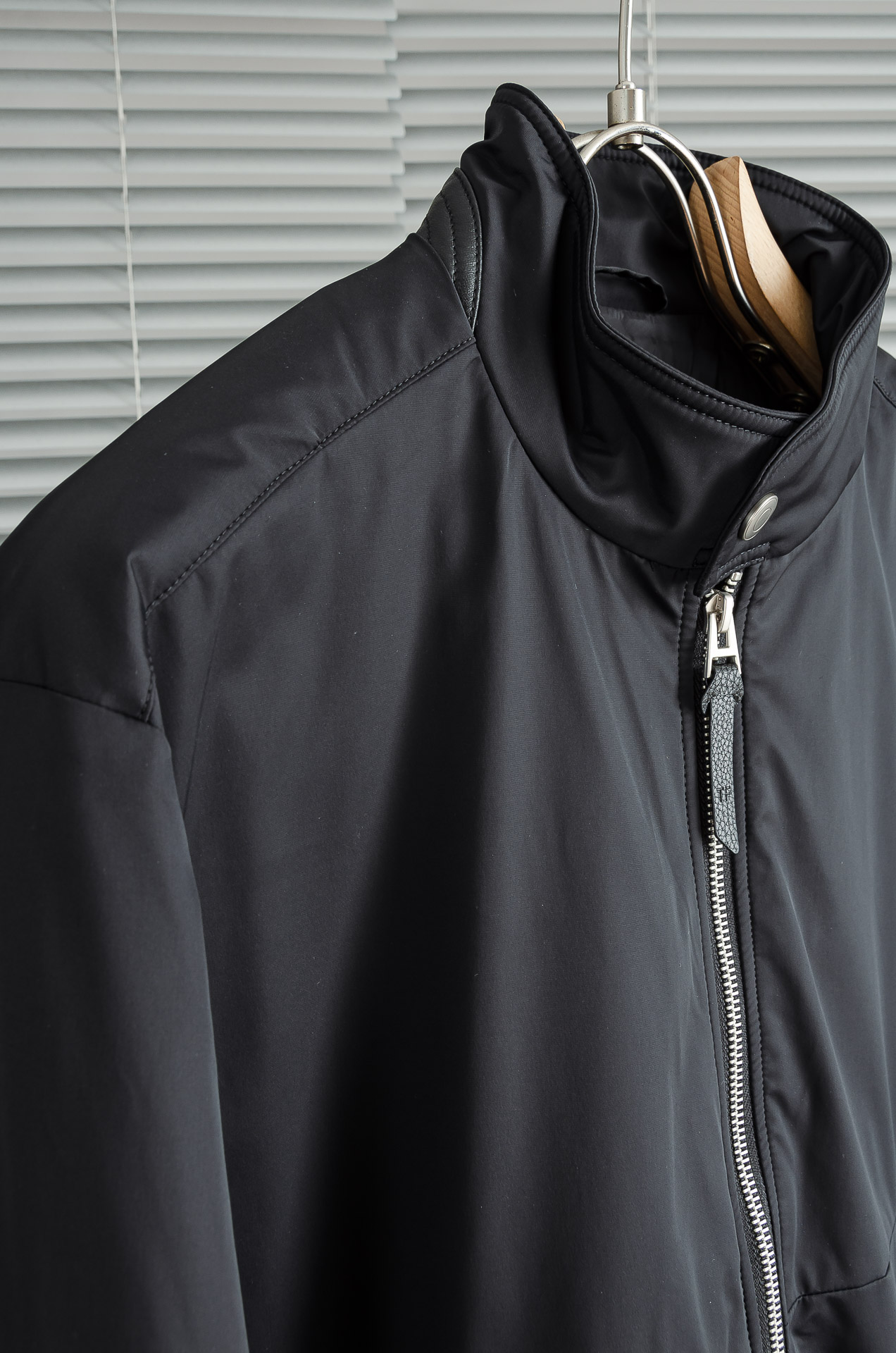 New# TF 5️⃣ 25FW秋冬新款【鹅绒】男士时尚拼绵羊皮立领羽绒服外套！新款羽绒服不仅在设计上独