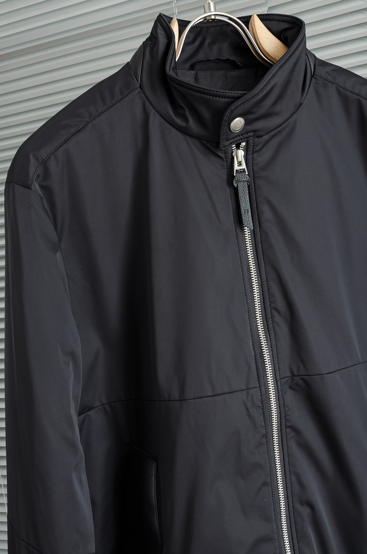 New# TF 5️⃣ 25FW秋冬新款【鹅绒】男士时尚拼绵羊皮立领羽绒服外套！新款羽绒服不仅在设计上独