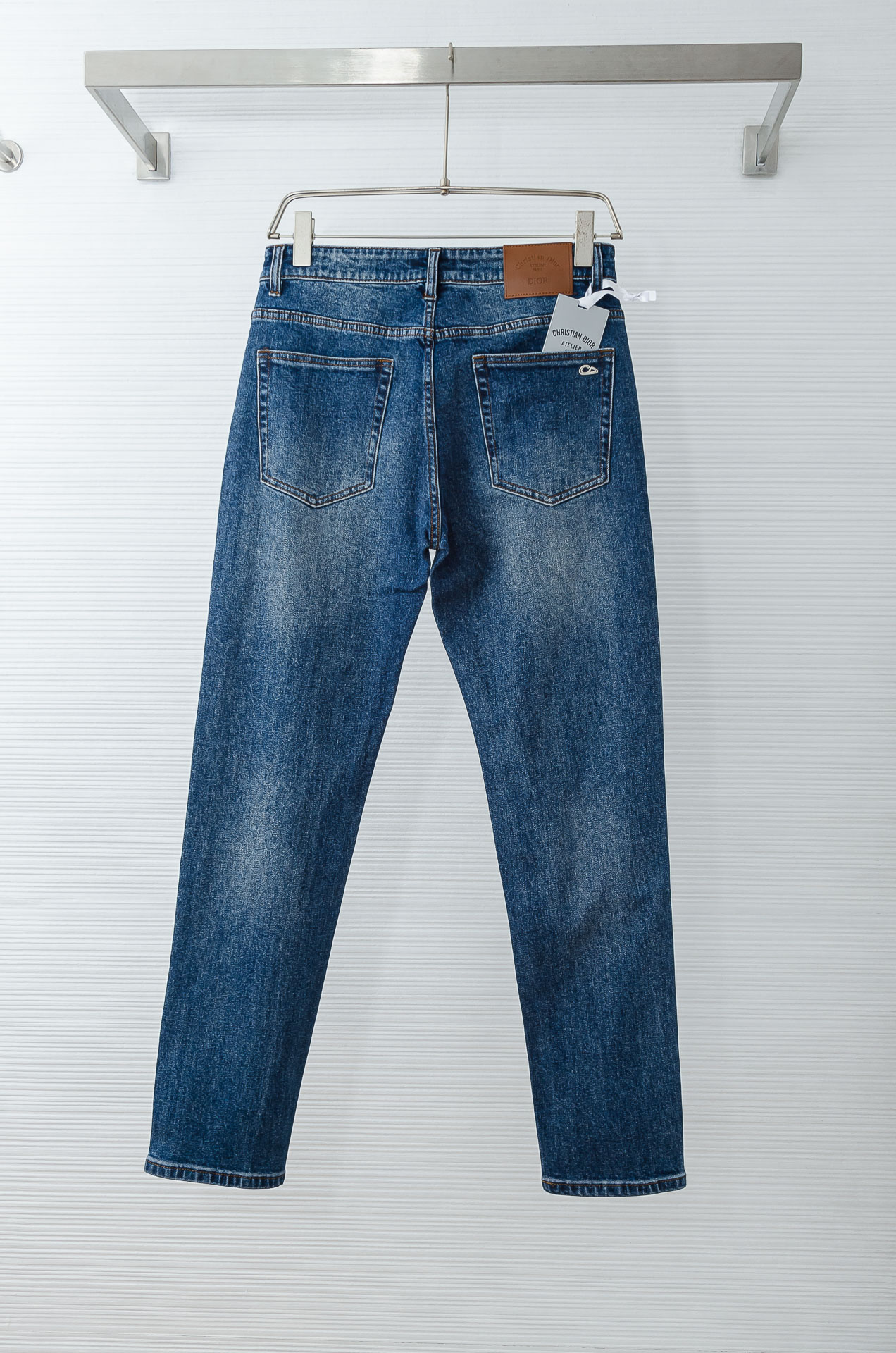 D*ior 迪/奥2025男士时尚直筒牛仔长裤！最新裤装单品奉献，所有品质控男粉必须入手的极品，这样一条