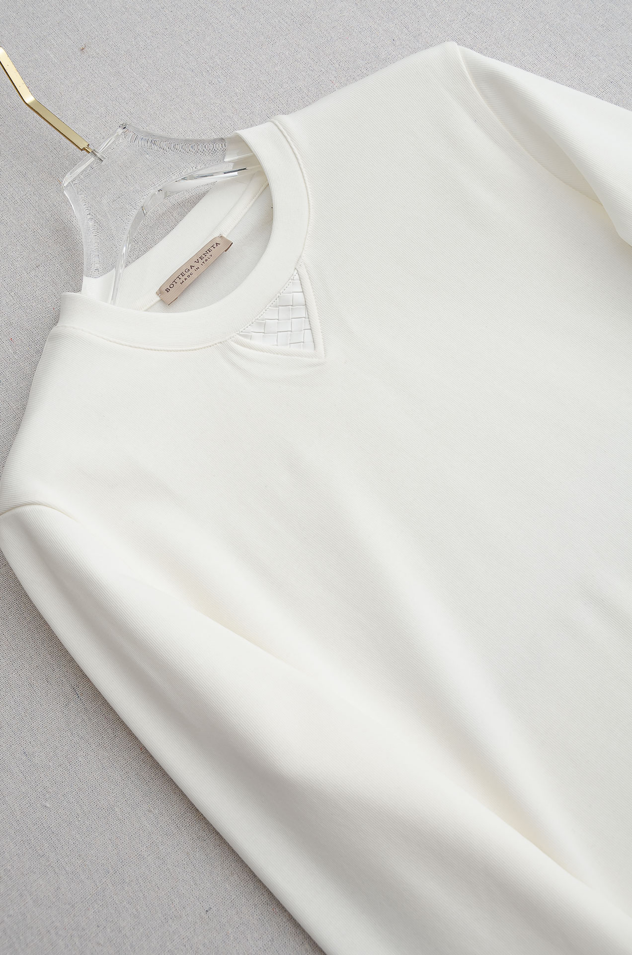 BV 25FW 立体剪裁男士圆领加绒卫衣#加绒的设计，不再畏惧寒冷，穿着亲肤又温暖，单穿，直接当打底也是