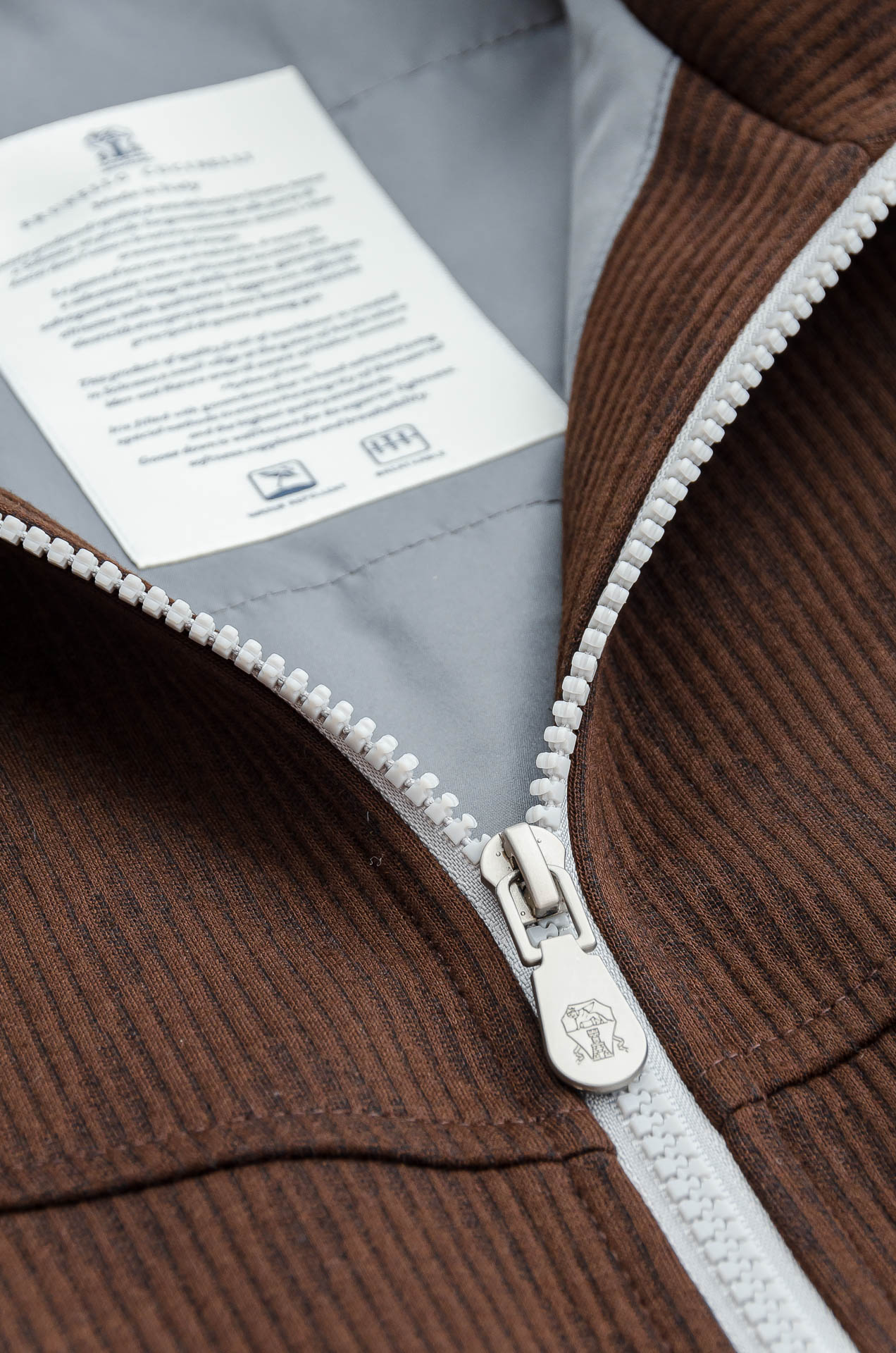 Brunello Cucinelli徽标棉服#这款棉服来自意大利奢侈品牌BrunelloCucinell