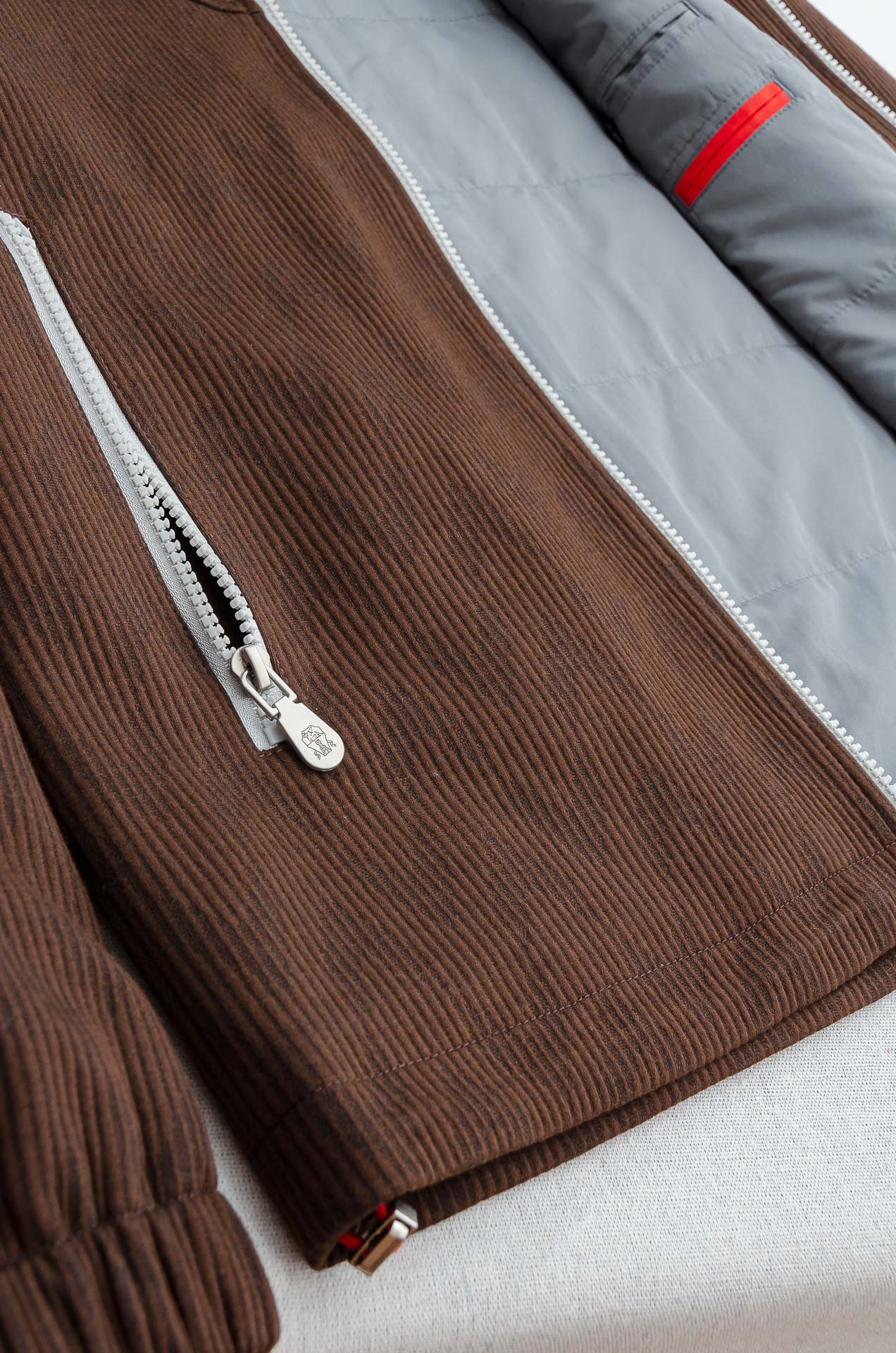 Brunello Cucinelli徽标棉服#这款棉服来自意大利奢侈品牌BrunelloCucinell