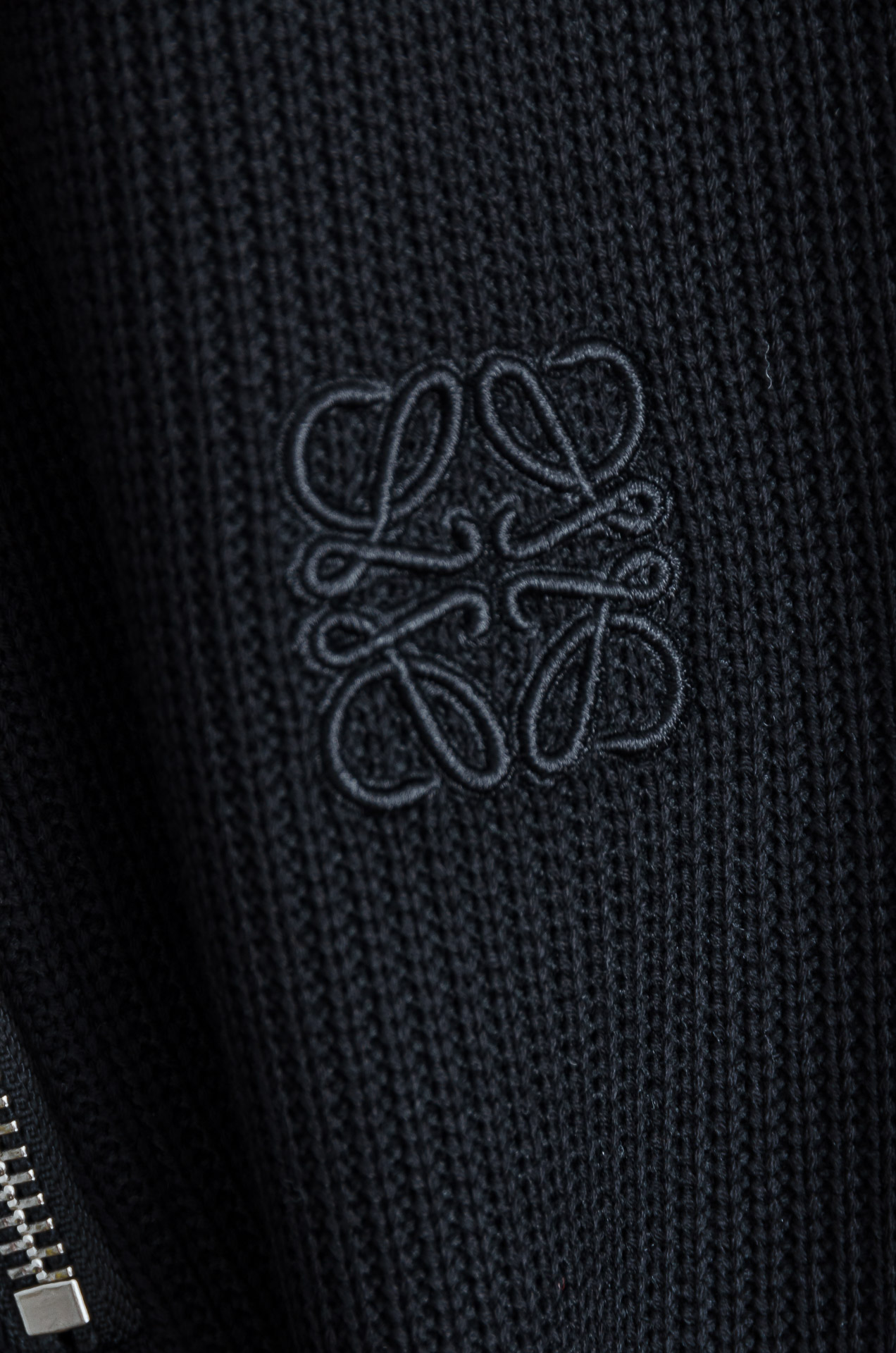 ☀️☀️ LOE*WE.罗意/威25FW秋冬最新翻领拉链卫衣，柔软太空棉面料+羊毛针织面料设计，简约又高