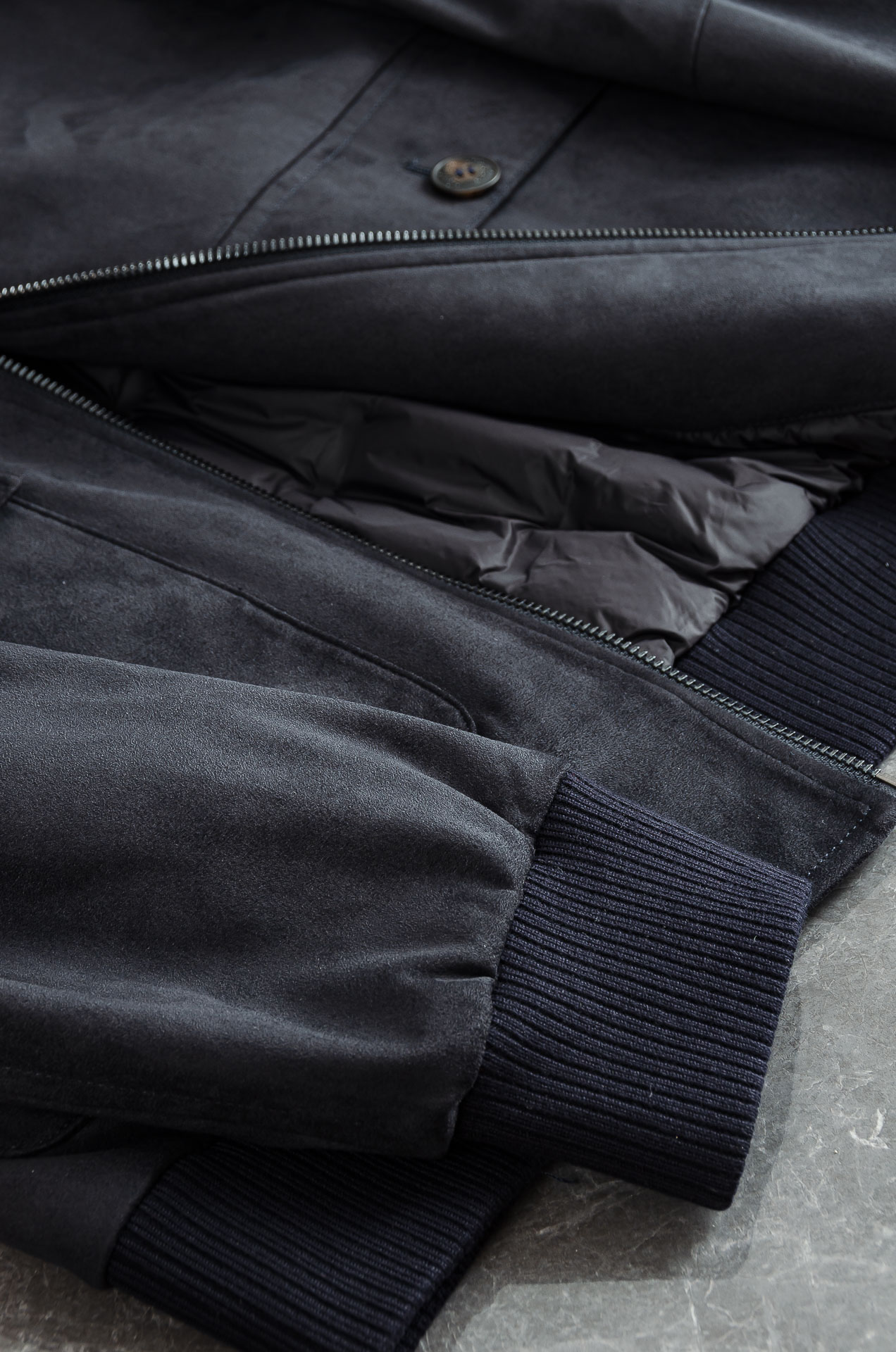 New# lP🆕🇮🇹 6️⃣25FW 秋冬最新环保复合高档麂皮绒羽绒外套#高版本！区别市场通货⚠️ 内里