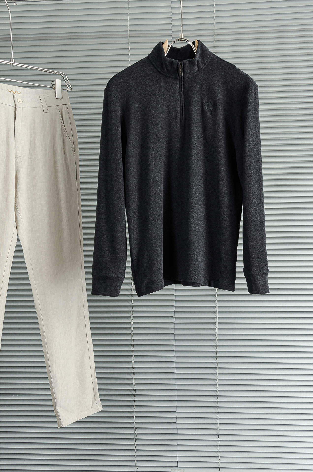 Nea# Pra＊da 普拉＊达2026FW最新半拉链立领长袖衫#柔软亲肤又保暖，秋冬穿超合适!立领+半